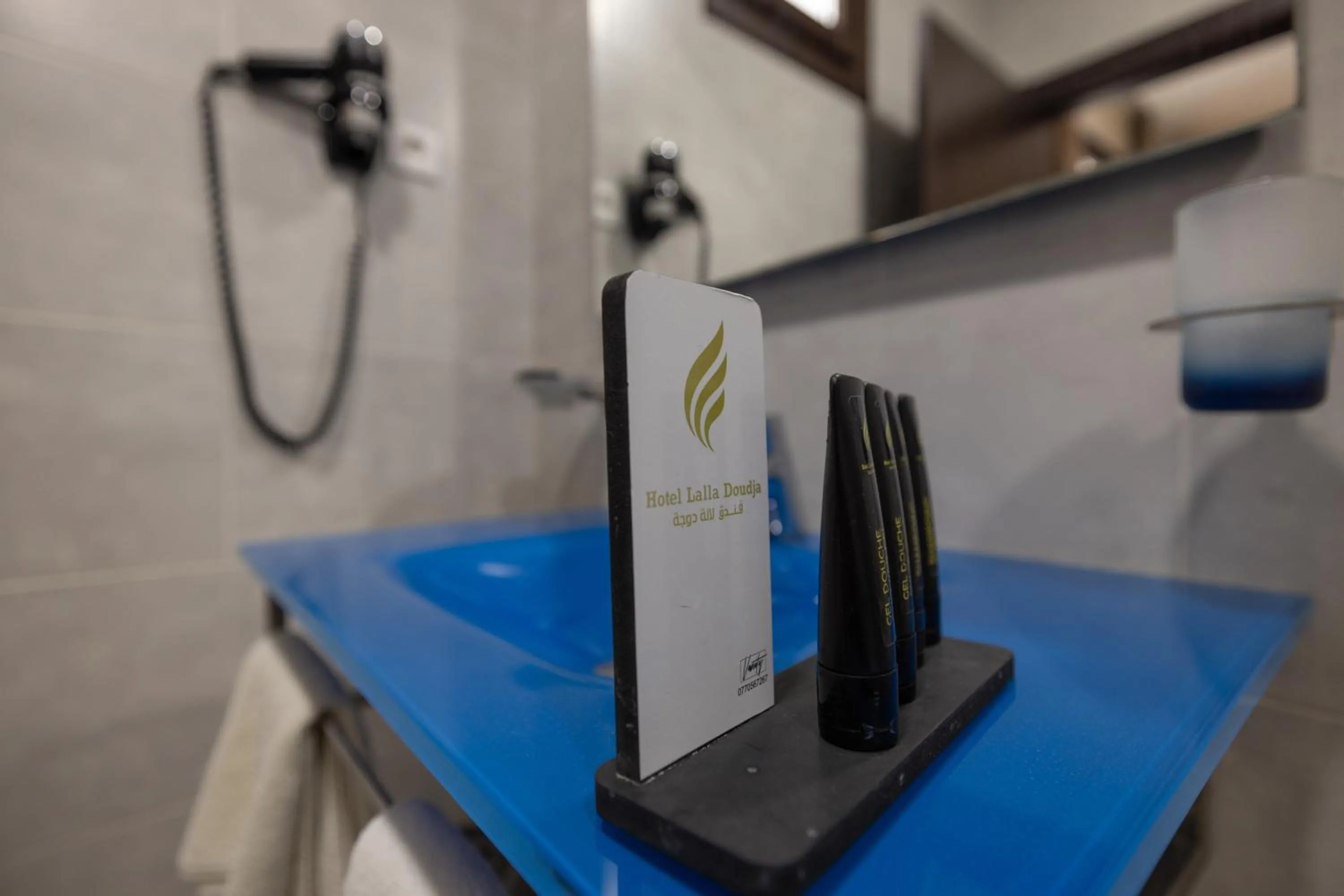 Shower in Lalla Doudja Hotel