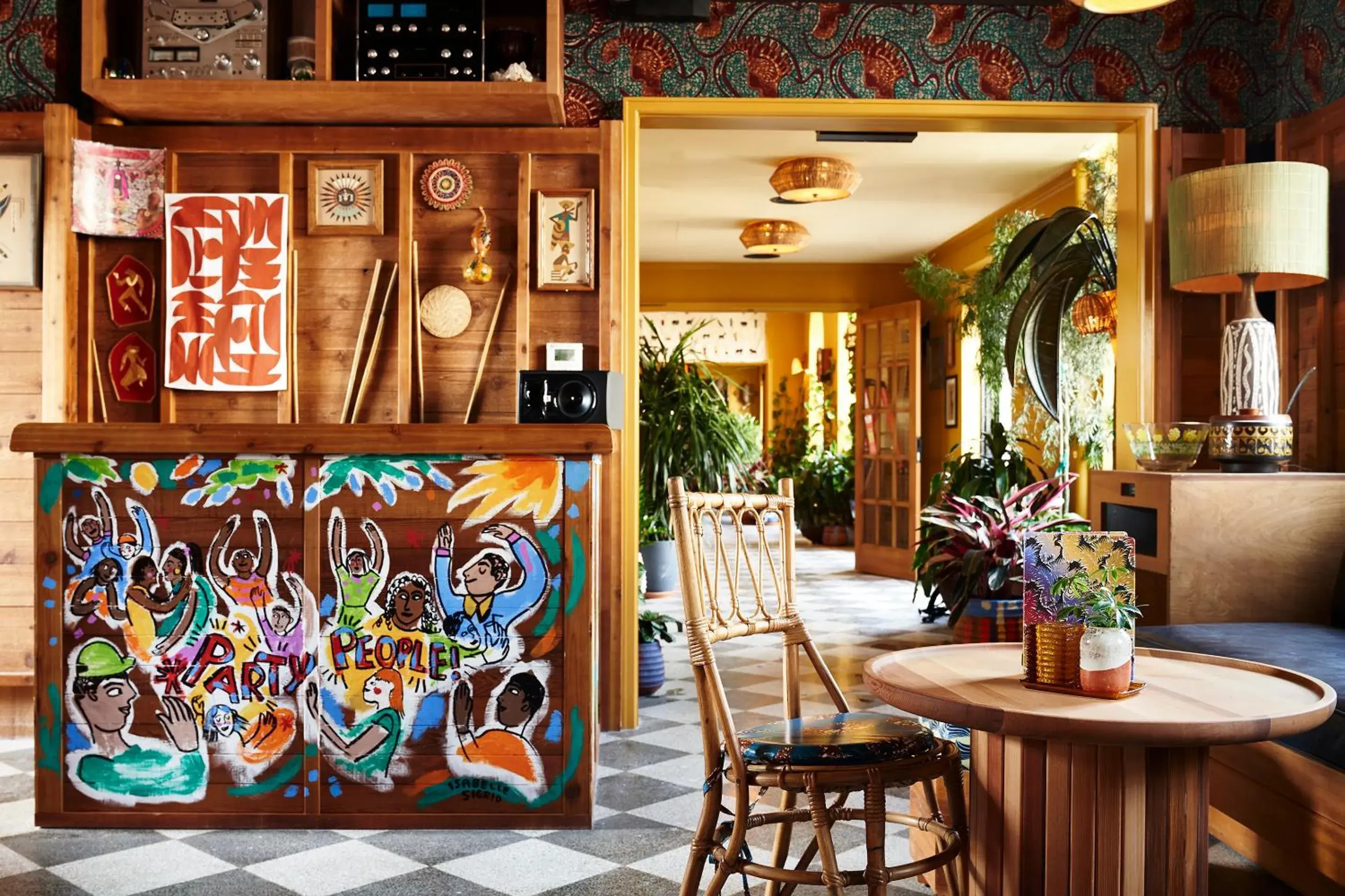 Lounge or bar in Freehand New York Lounge or bar in Freehand New York