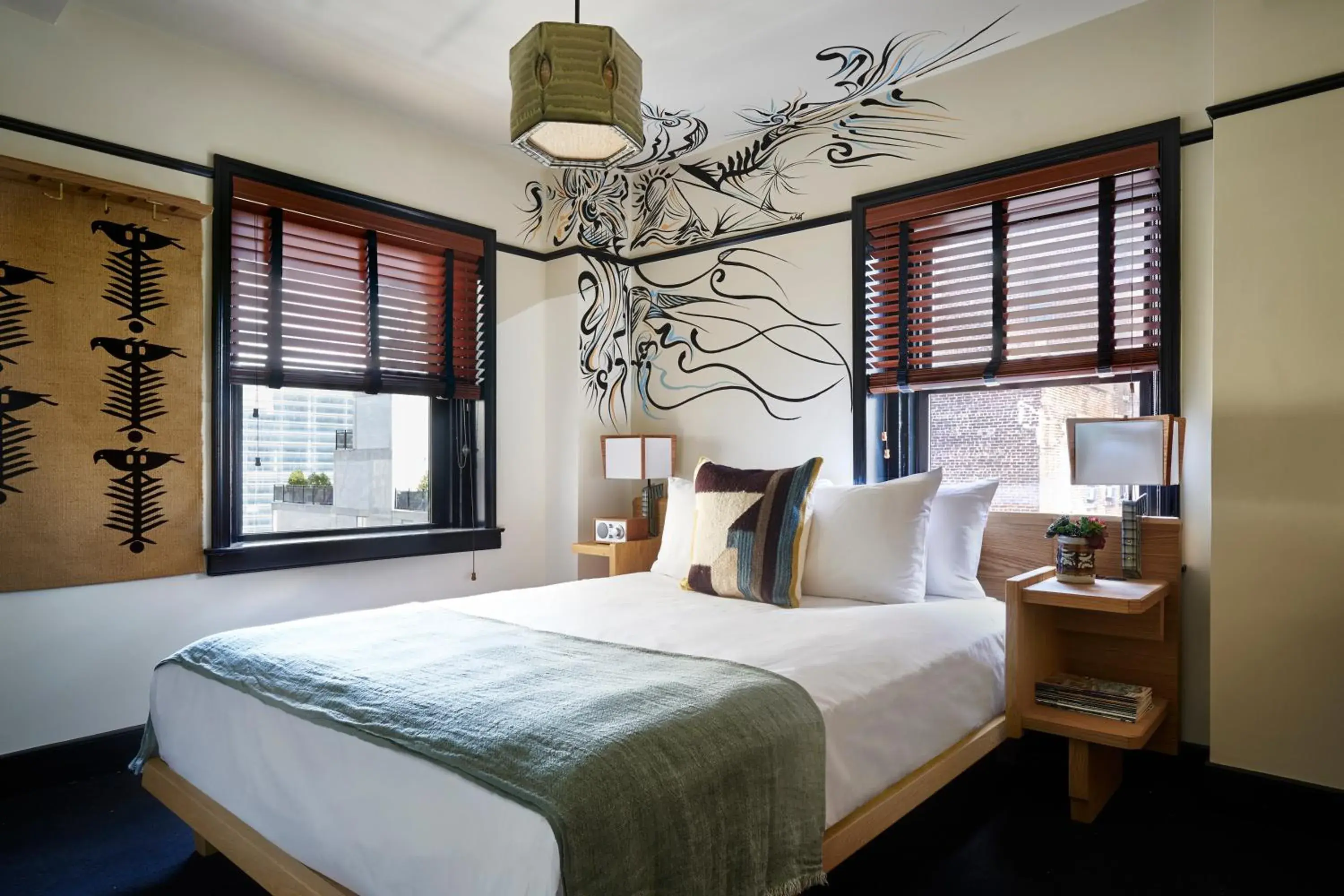 Bedroom, Bed in Freehand New York Bedroom, Bed in Freehand New York
