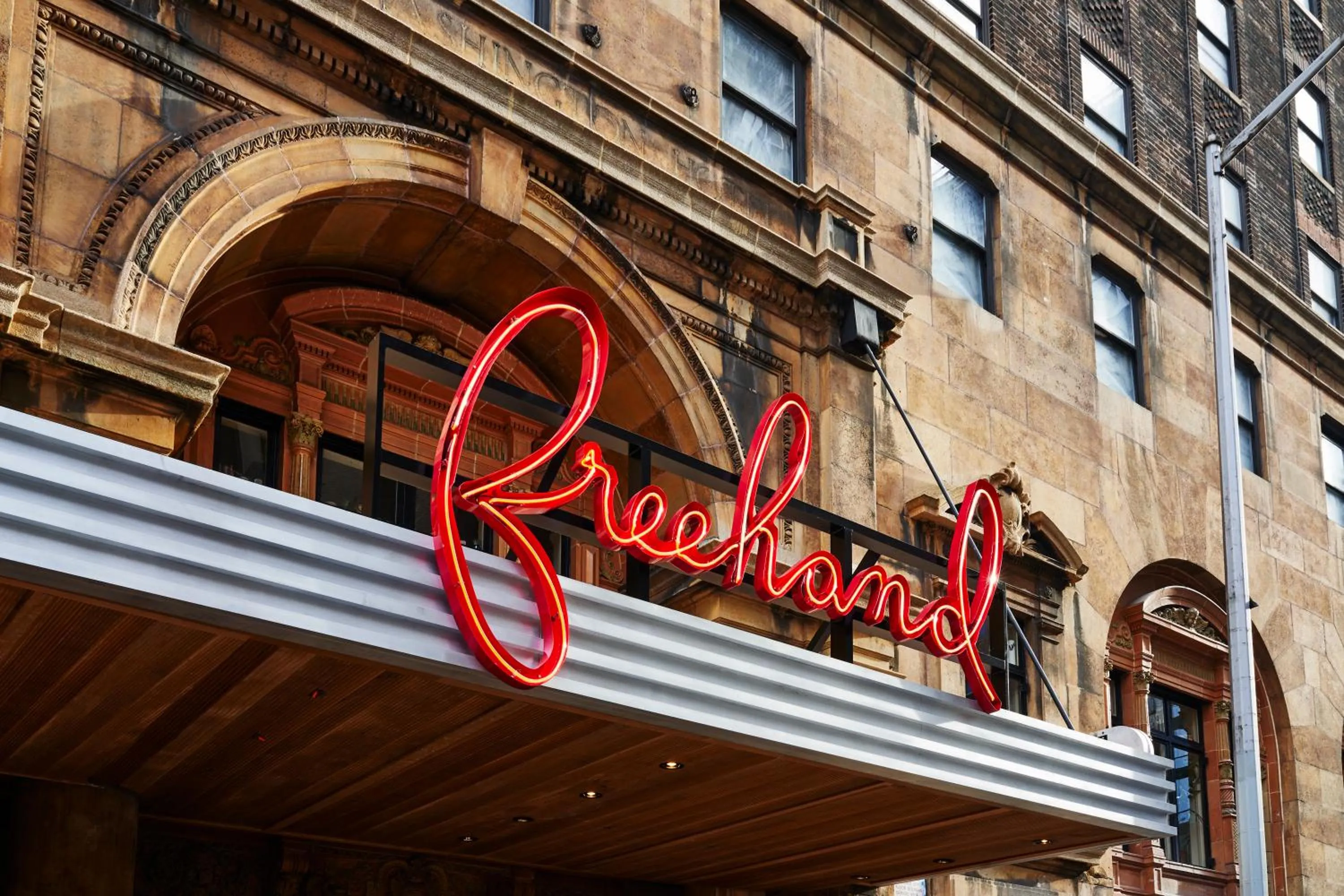 Facade/entrance in Freehand New York