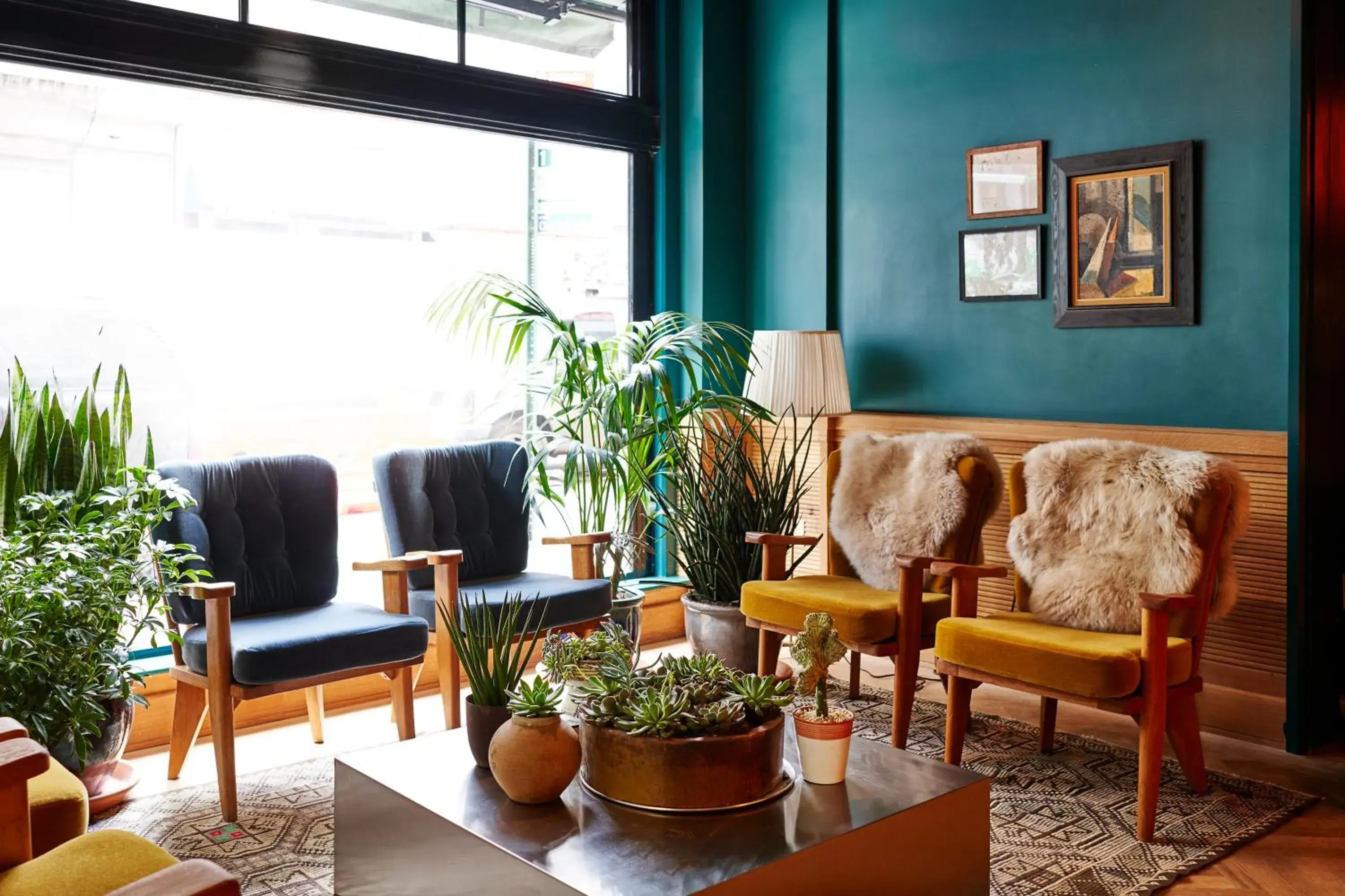 Lobby or reception in Freehand New York Lobby or reception in Freehand New York