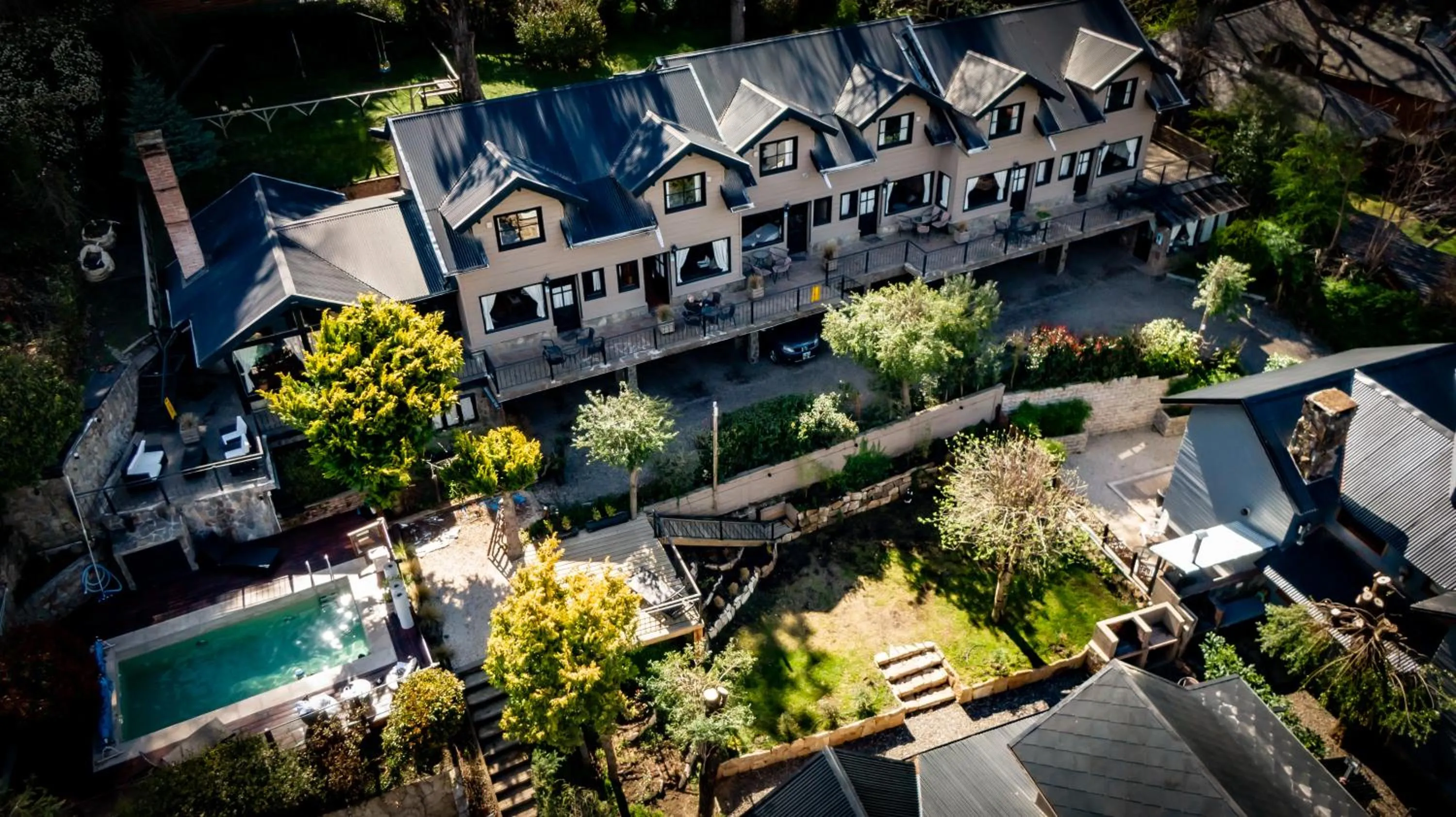 Bird's eye view in Las Cumbres Apart & Suites