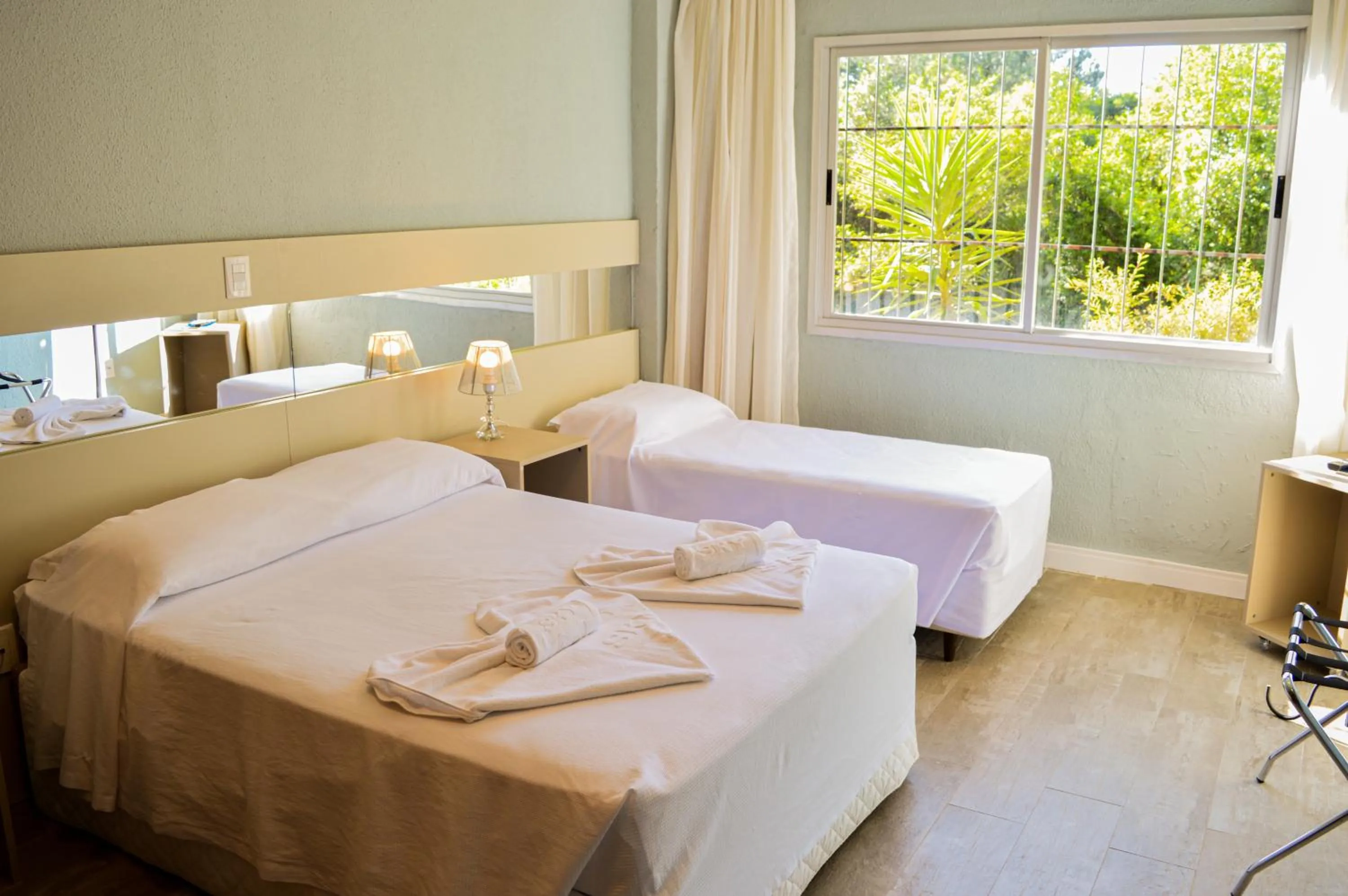 Bed in Sky Valle Hotel