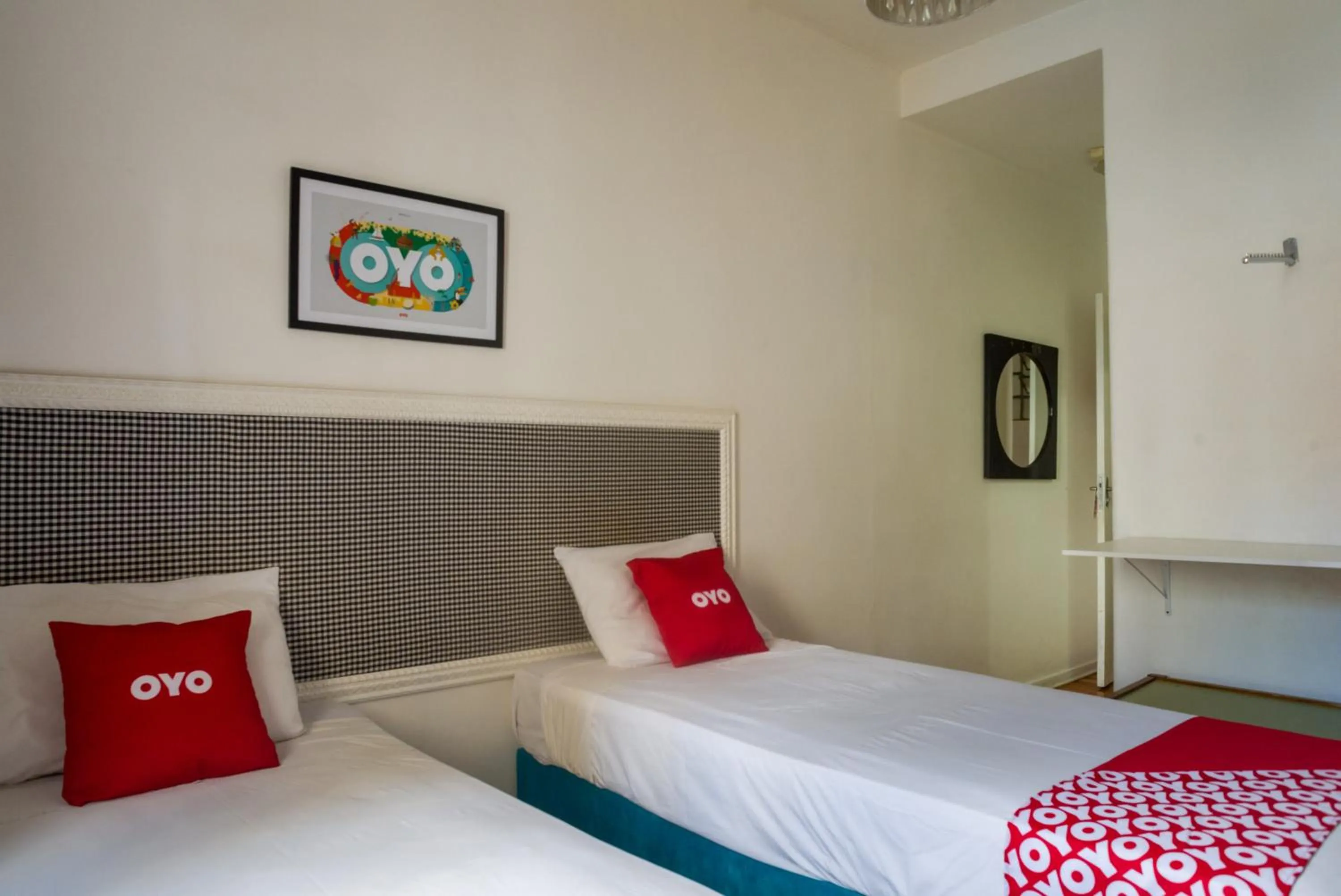 Bed in Palace Hotel Campo Grande