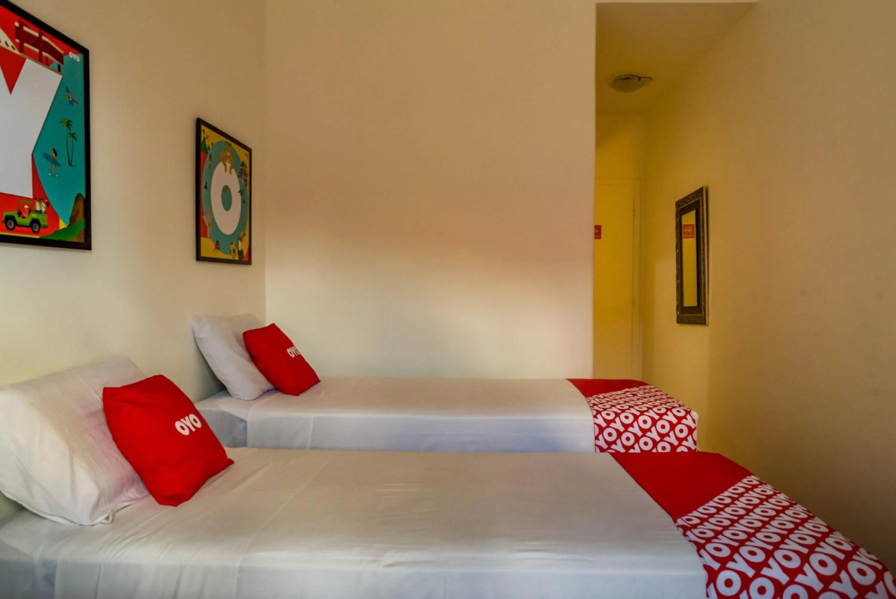 Bed in Palace Hotel Campo Grande