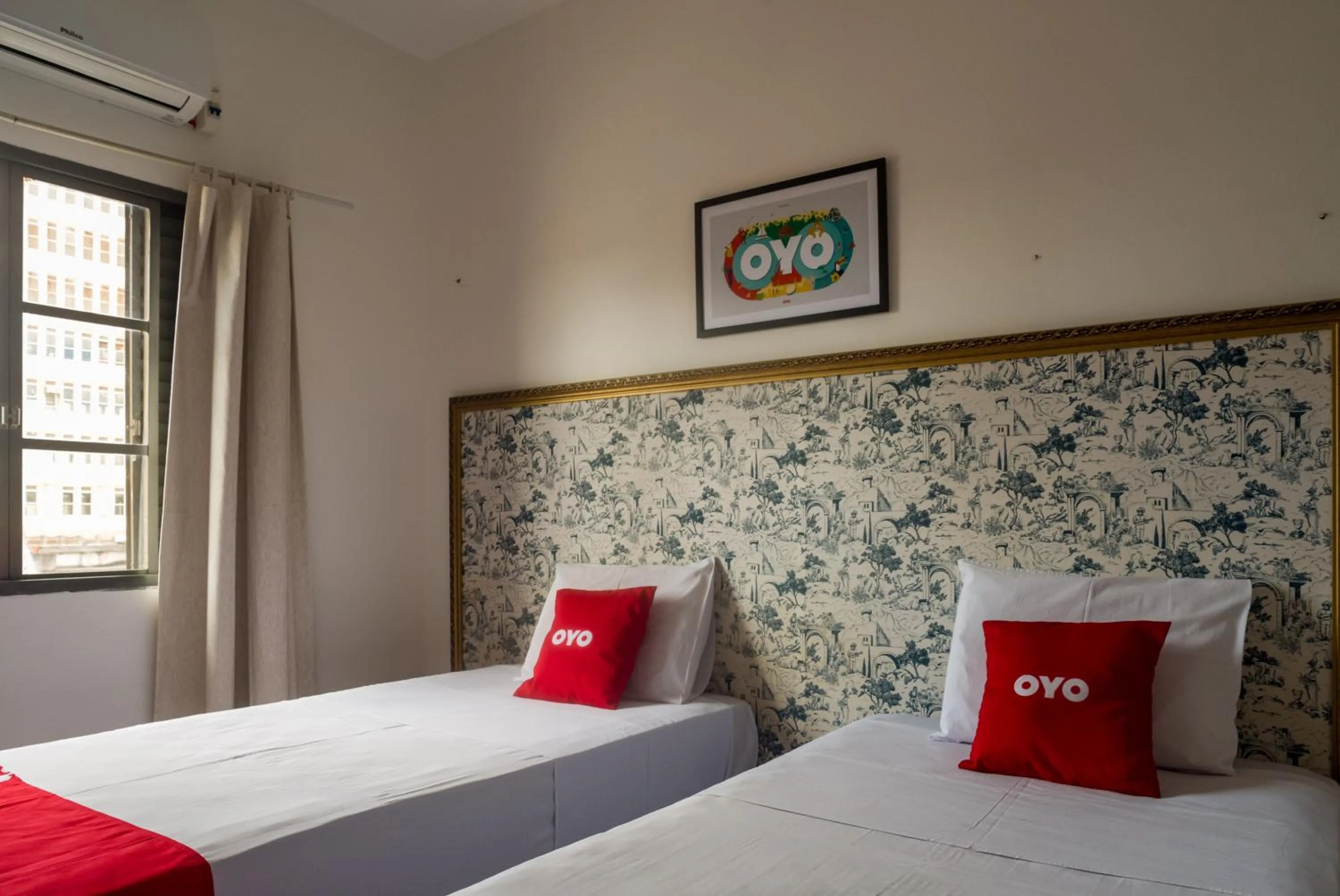 Bed in Palace Hotel Campo Grande