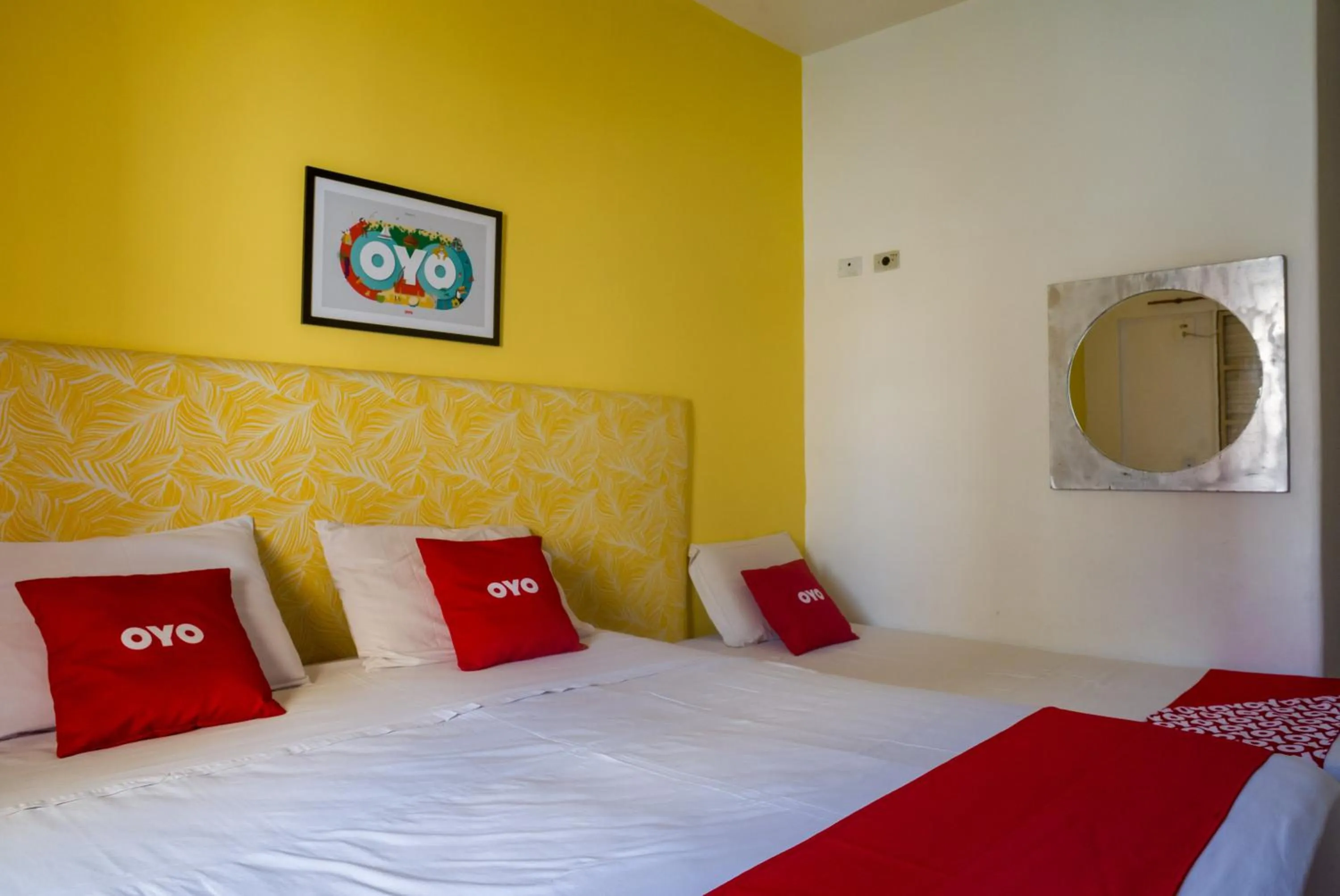 Bed in Palace Hotel Campo Grande