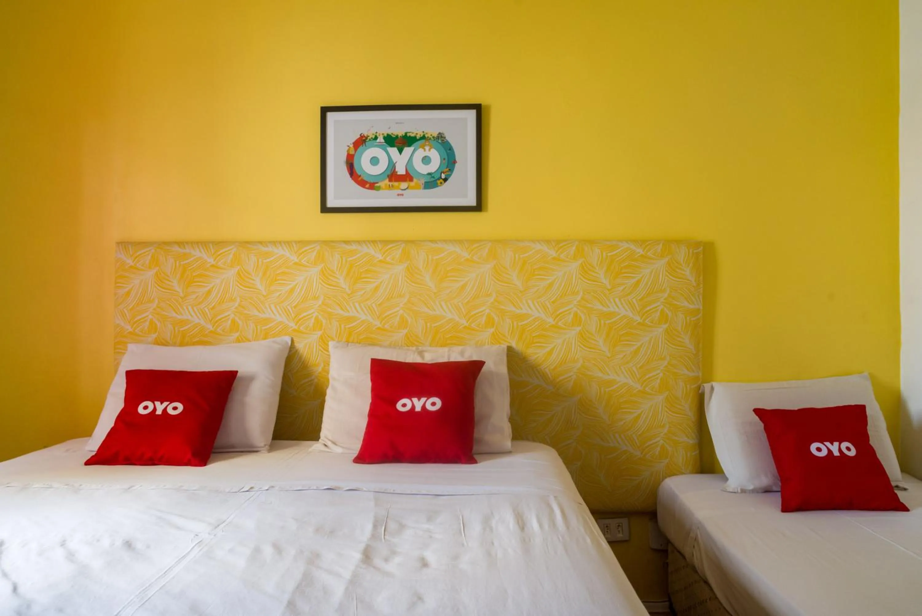 Bed in Palace Hotel Campo Grande