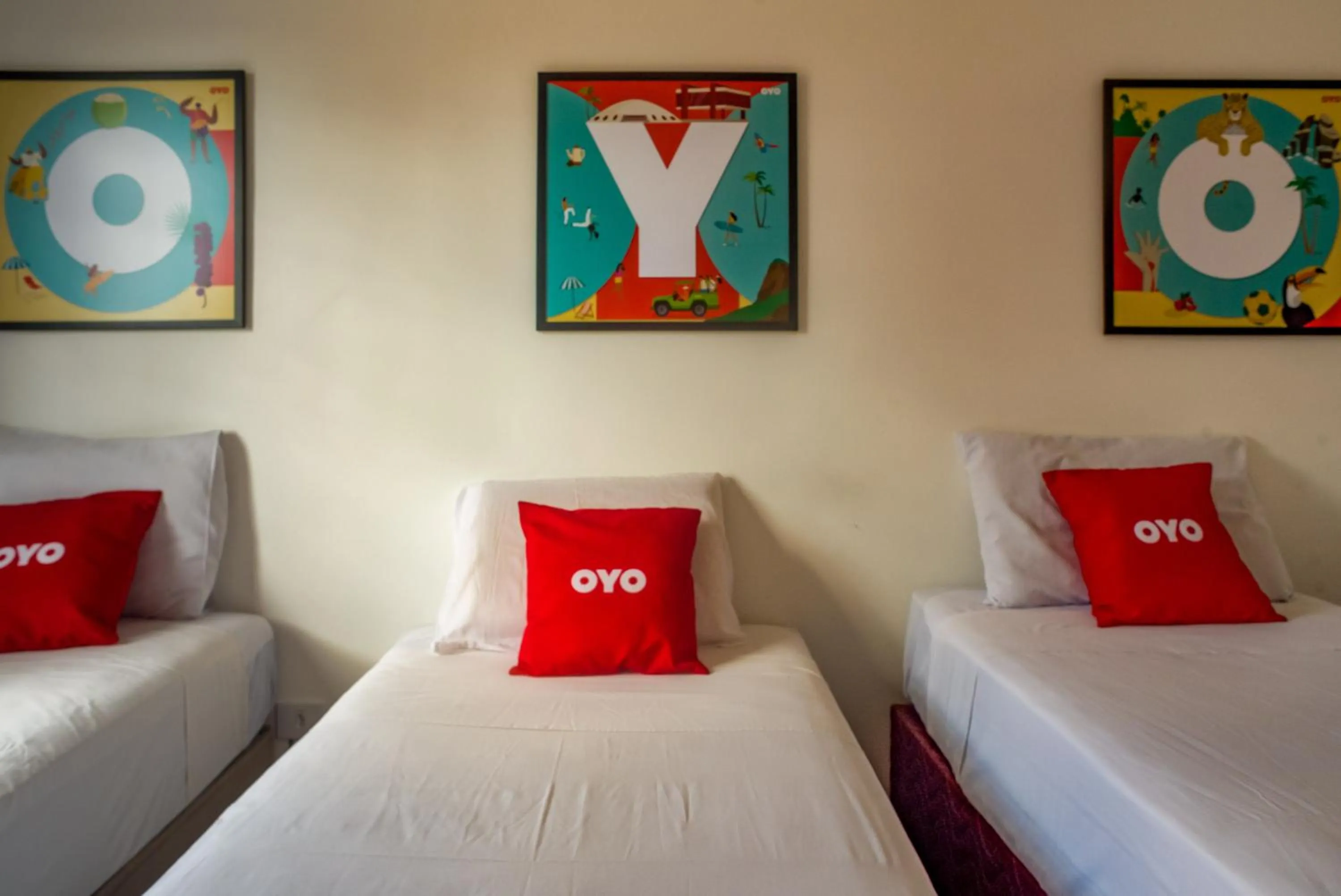 Bed in Palace Hotel Campo Grande