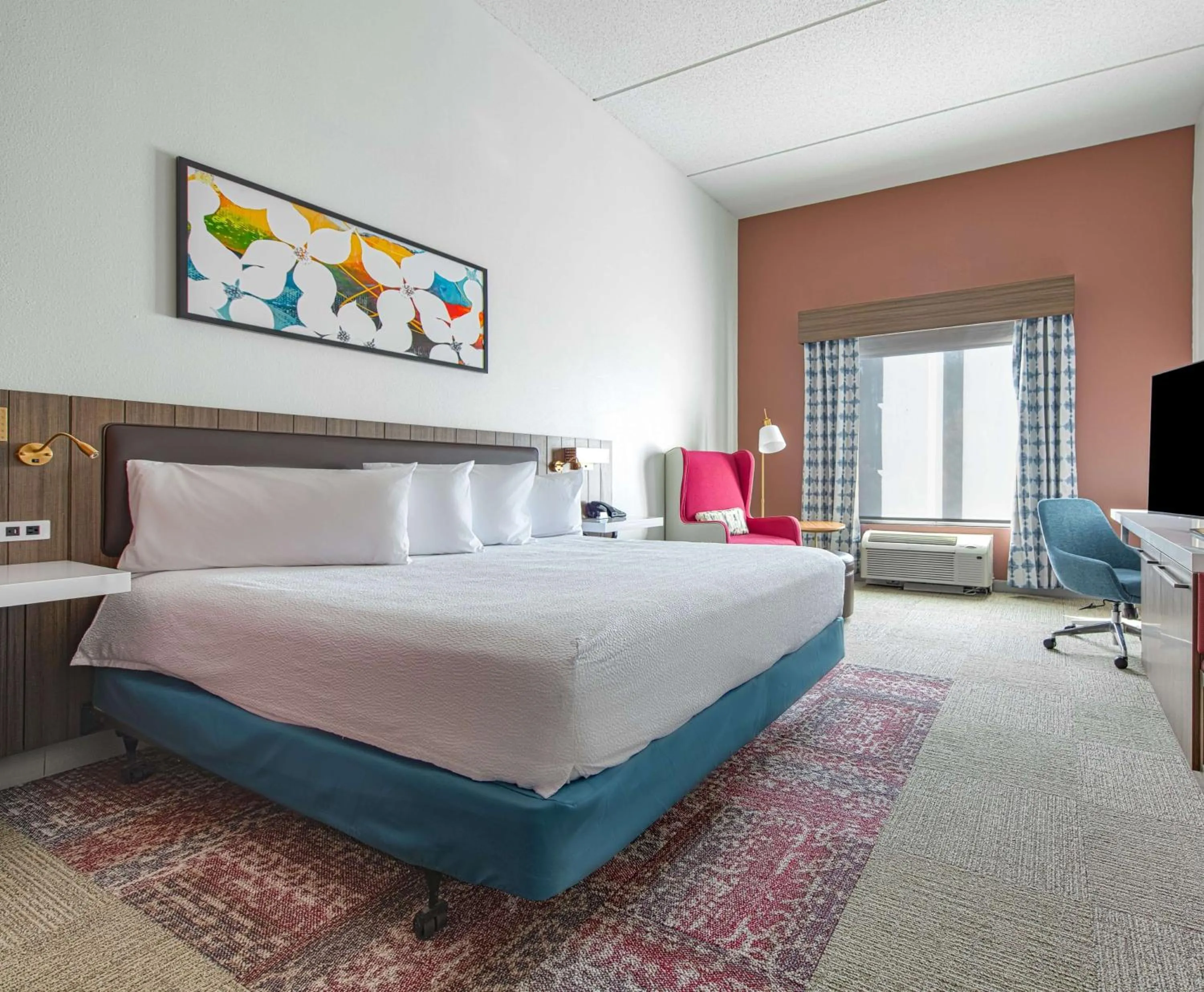 Bed in Hilton Garden Inn Newport News