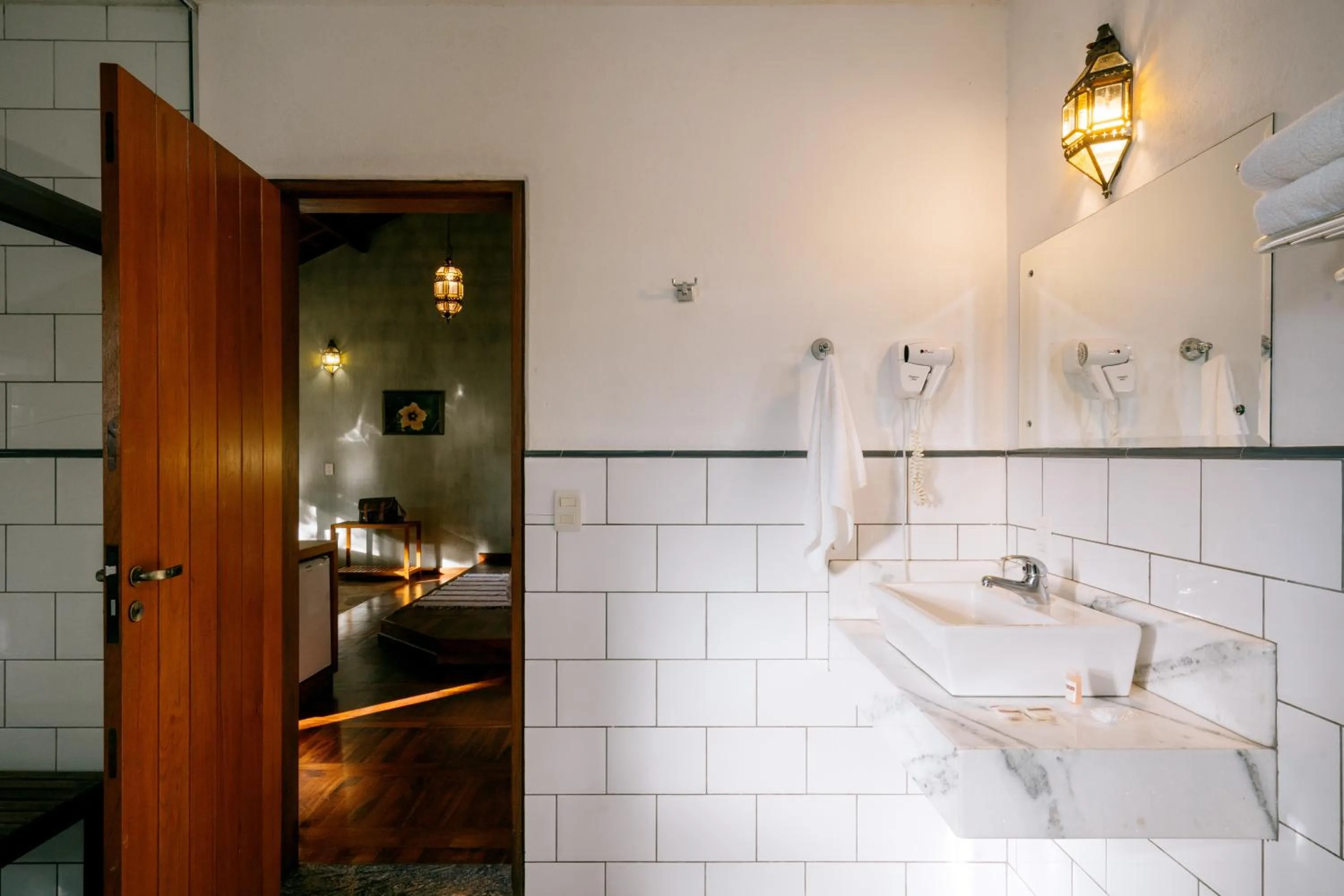 Bathroom in Pousada Amanita Monte Verde