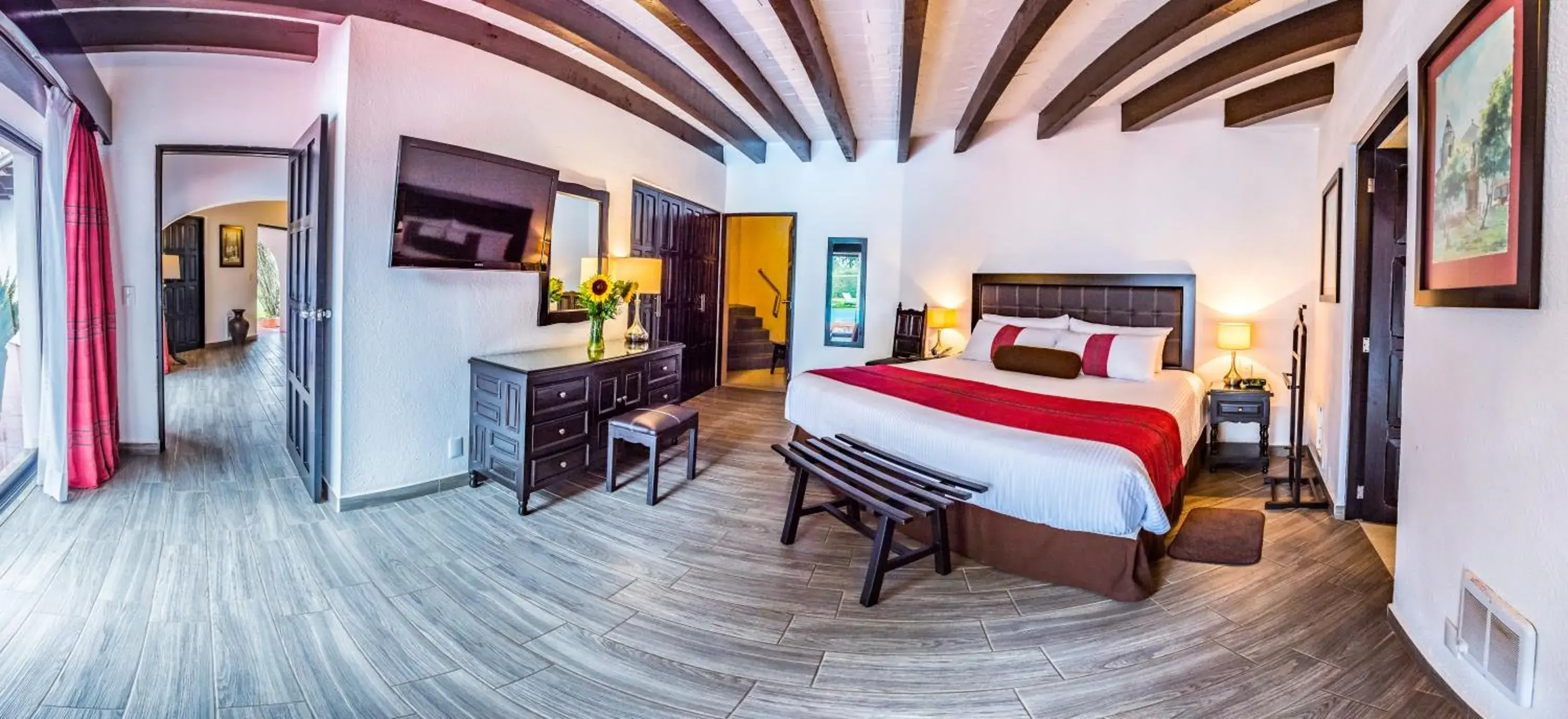 Bed in Best Western Plus Posada de Don Vasco Bed in Best Western Plus Posada de Don Vasco