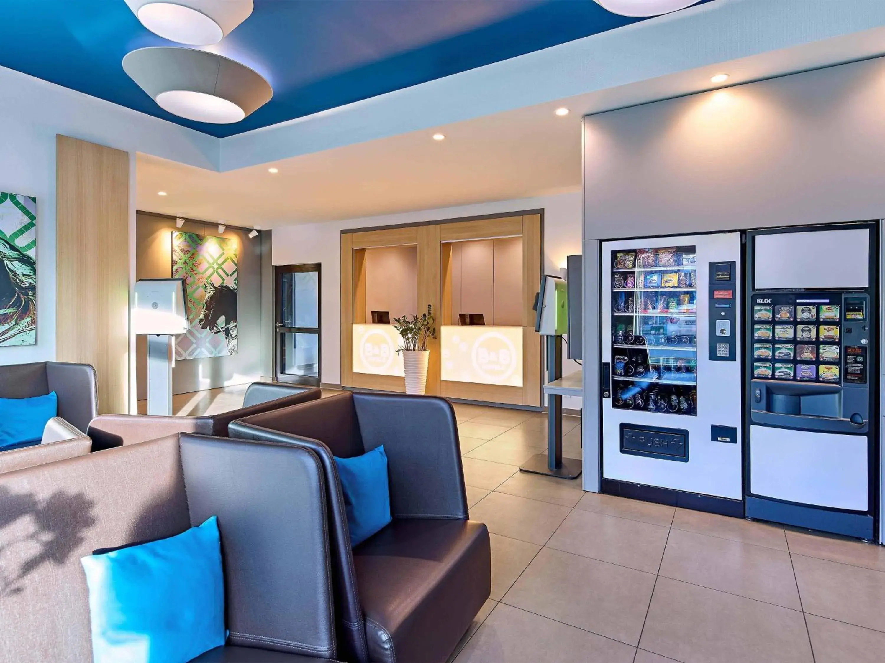 Lobby or reception in B&B Hotel Dortmund-City Lobby or reception in B&B Hotel Dortmund-City