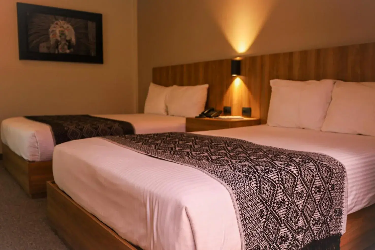 Bed in Hotel San Francisco Tlaxcala Bed in Hotel San Francisco Tlaxcala