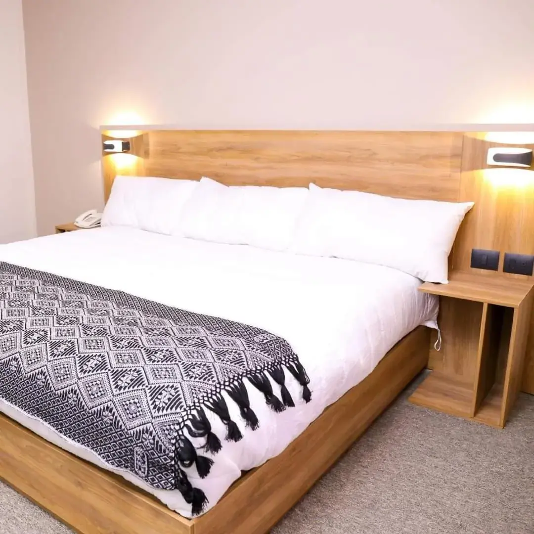 Bed in Hotel San Francisco Tlaxcala Bed in Hotel San Francisco Tlaxcala