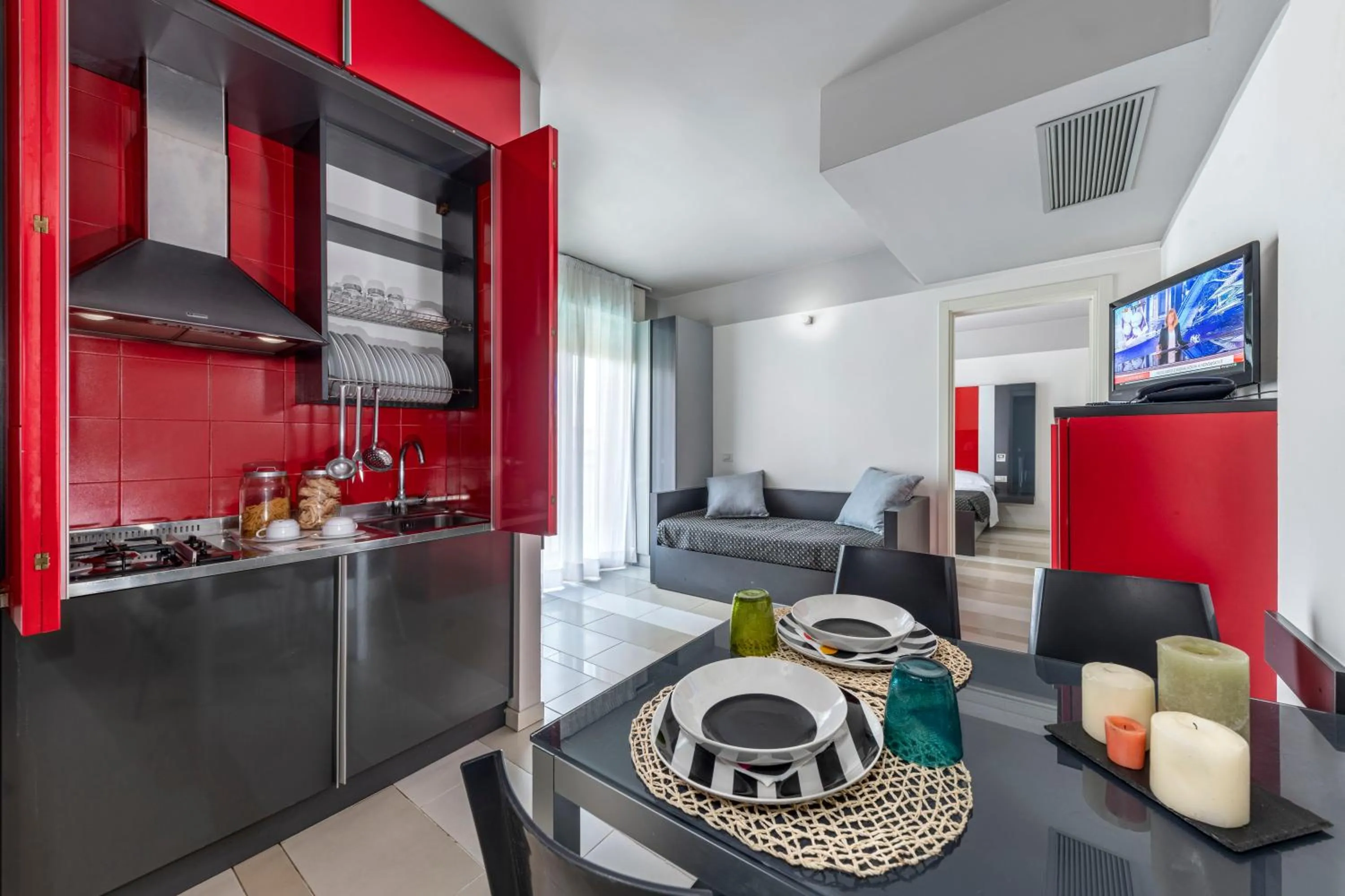 Kitchen or kitchenette in Residence Altomare