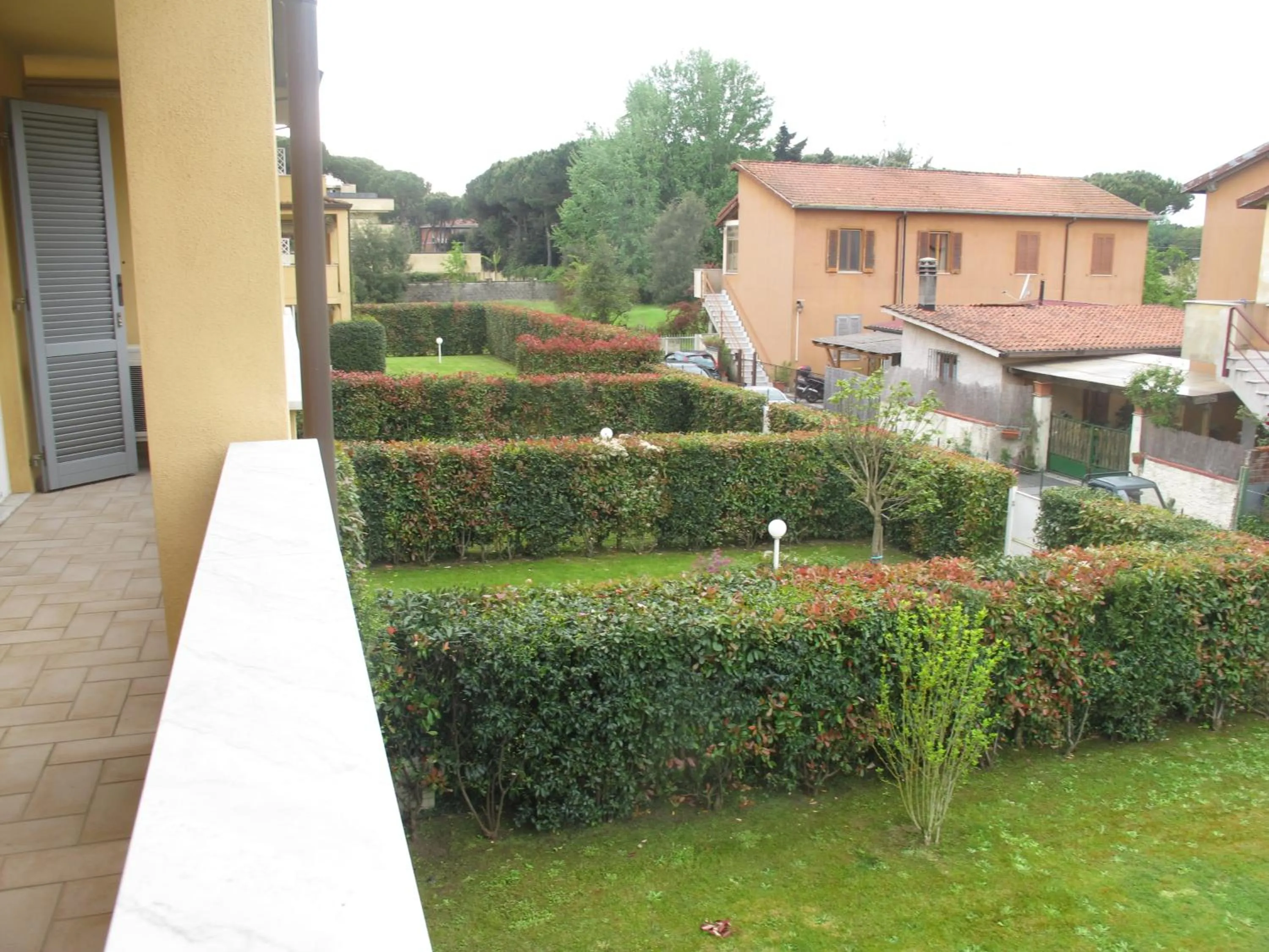 Garden view in Il Palco residence