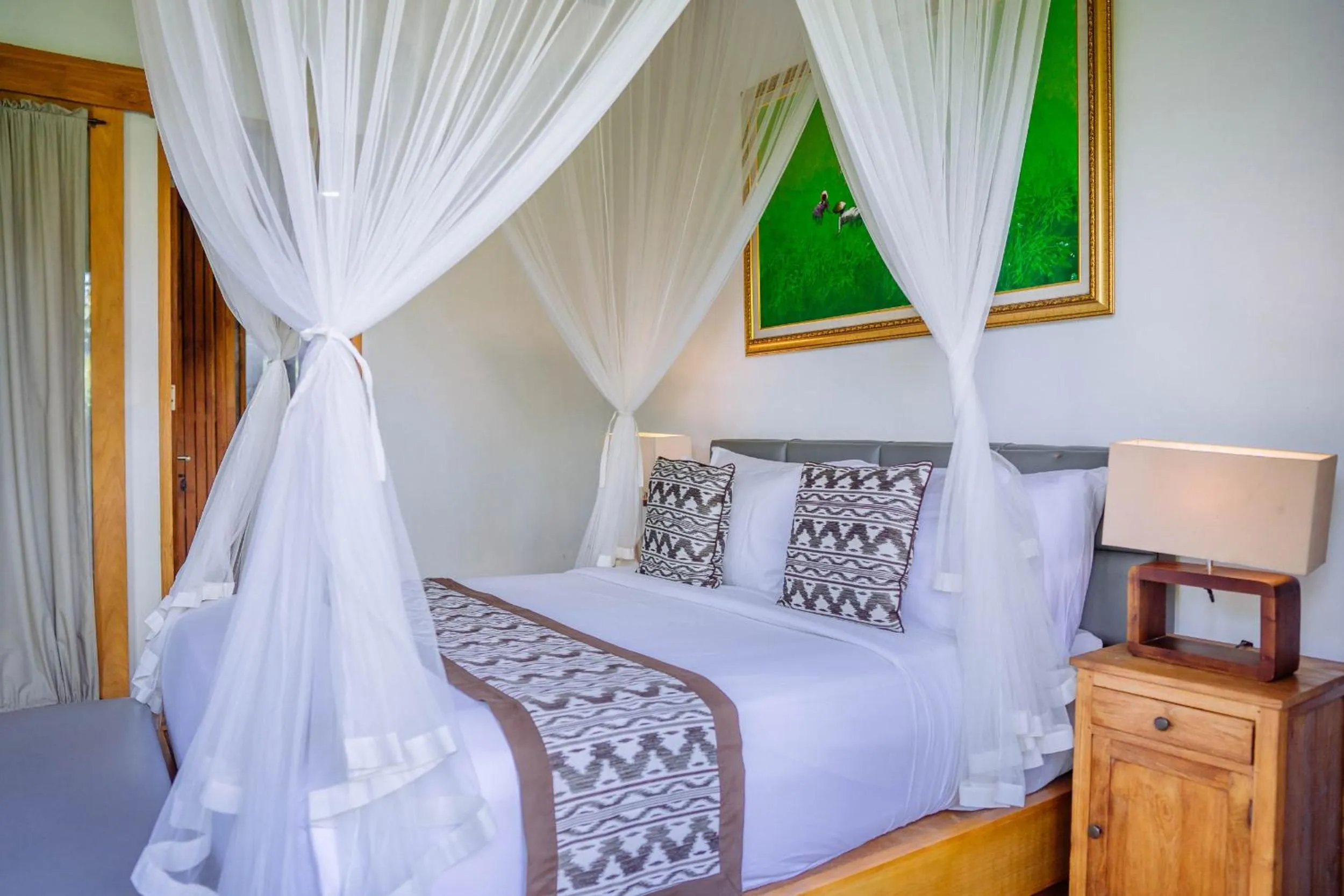 Bedroom, Bed in Ume Sri Villas Ubud