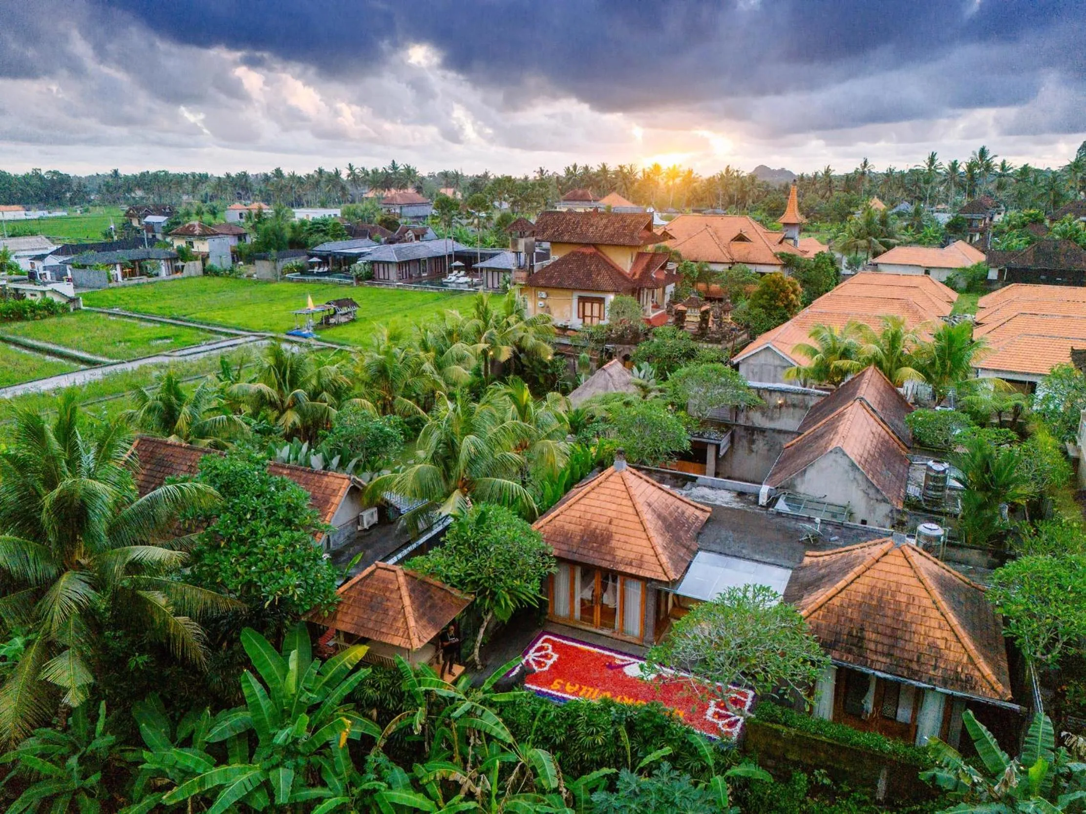 Property building in Ume Sri Villas Ubud
