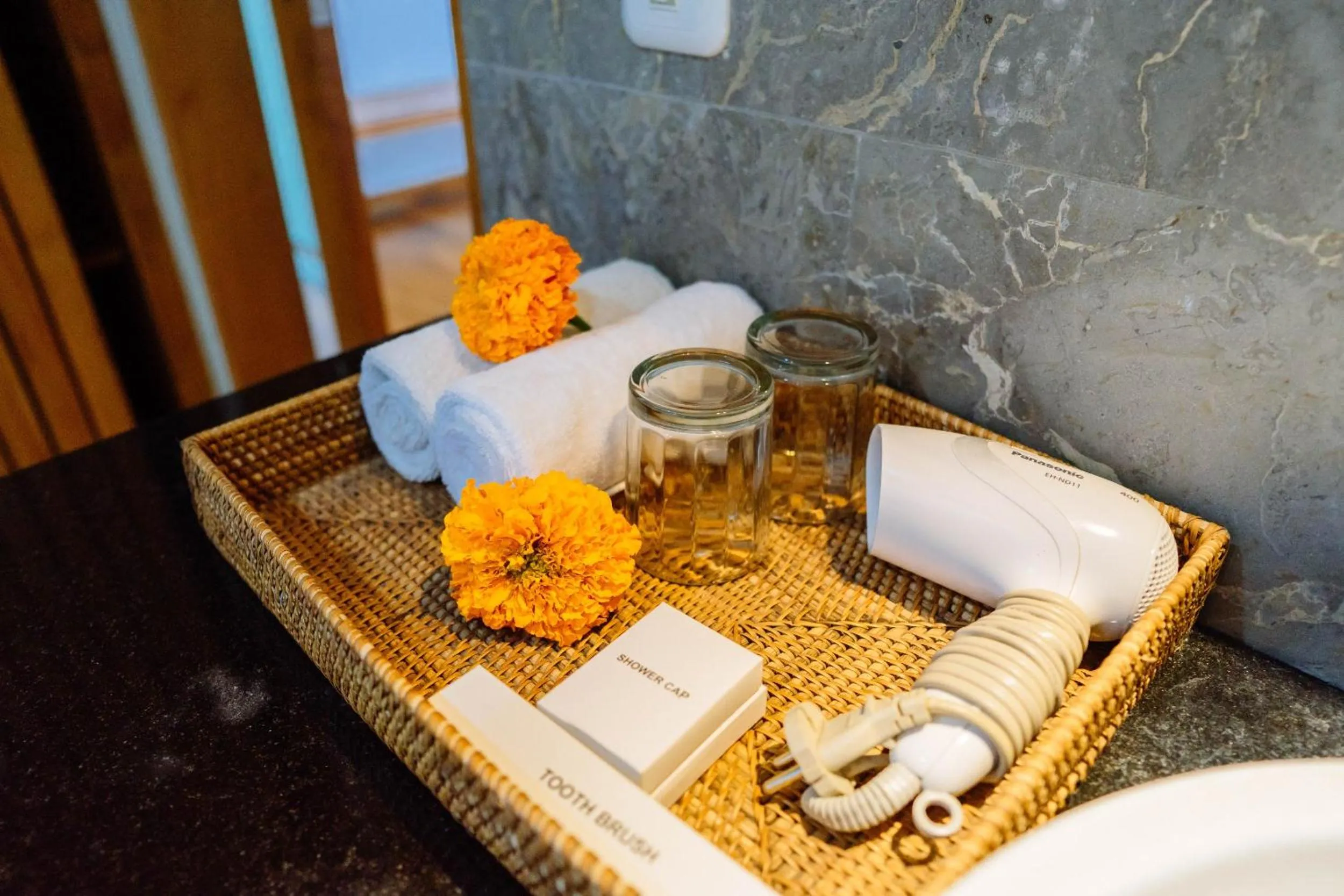 towels in Ume Sri Villas Ubud