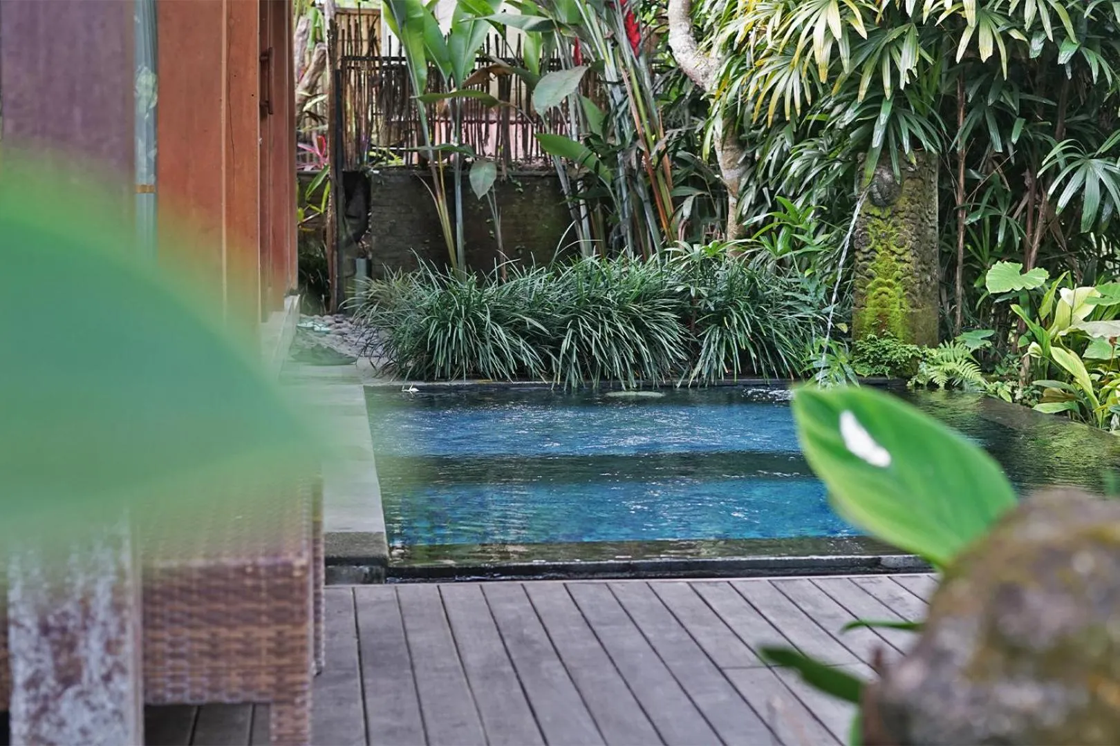 Swimming pool in Ume Sri Villas Ubud