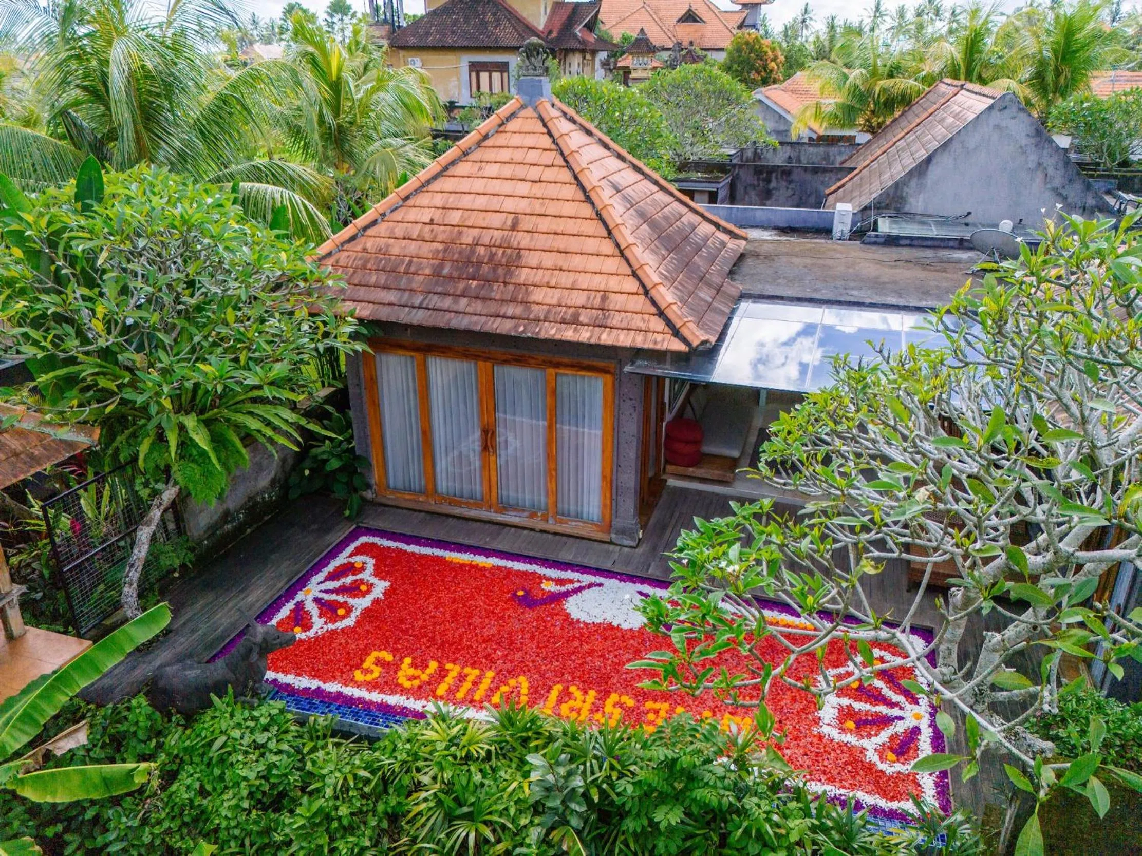 Property building in Ume Sri Villas Ubud