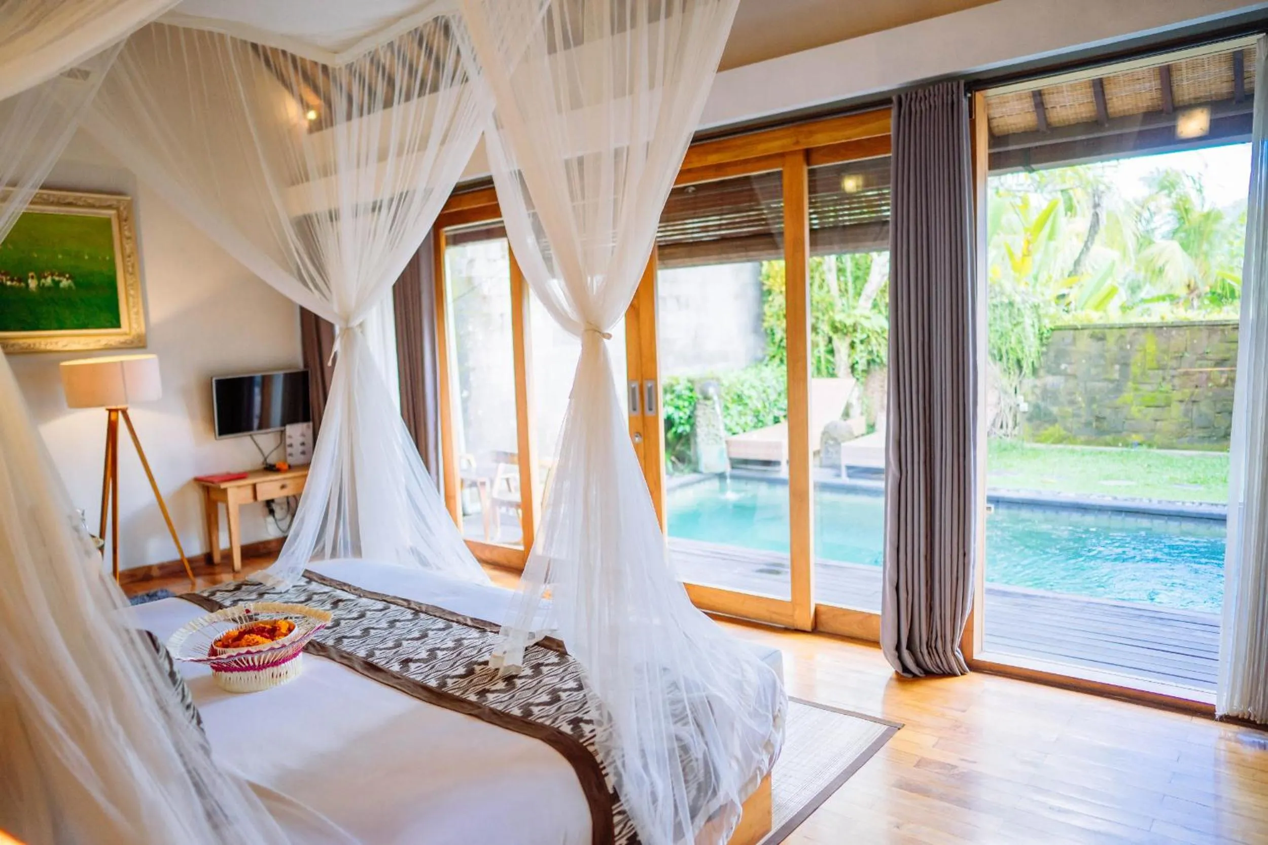 Bedroom, Bed in Ume Sri Villas Ubud