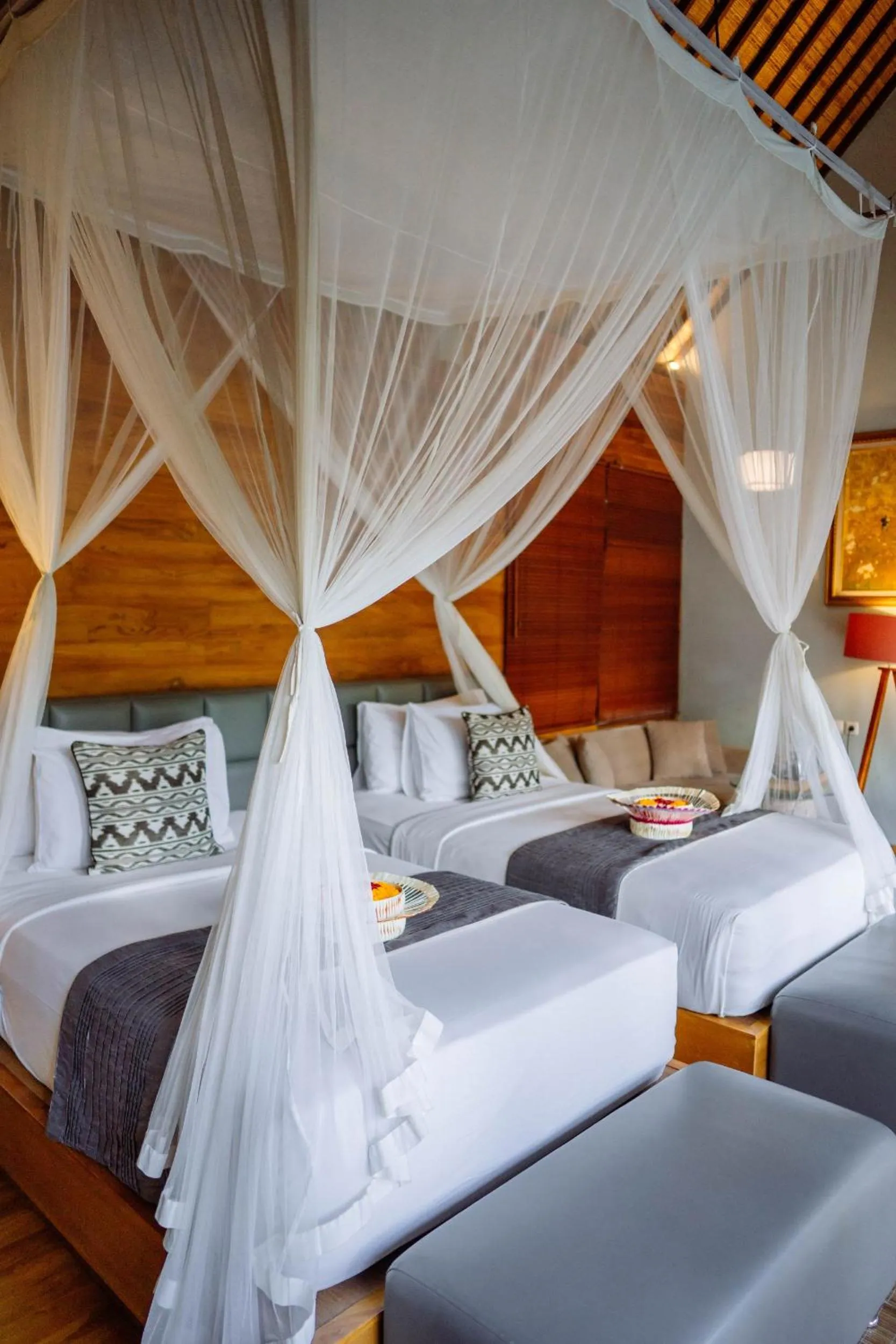 Bedroom, Bed in Ume Sri Villas Ubud