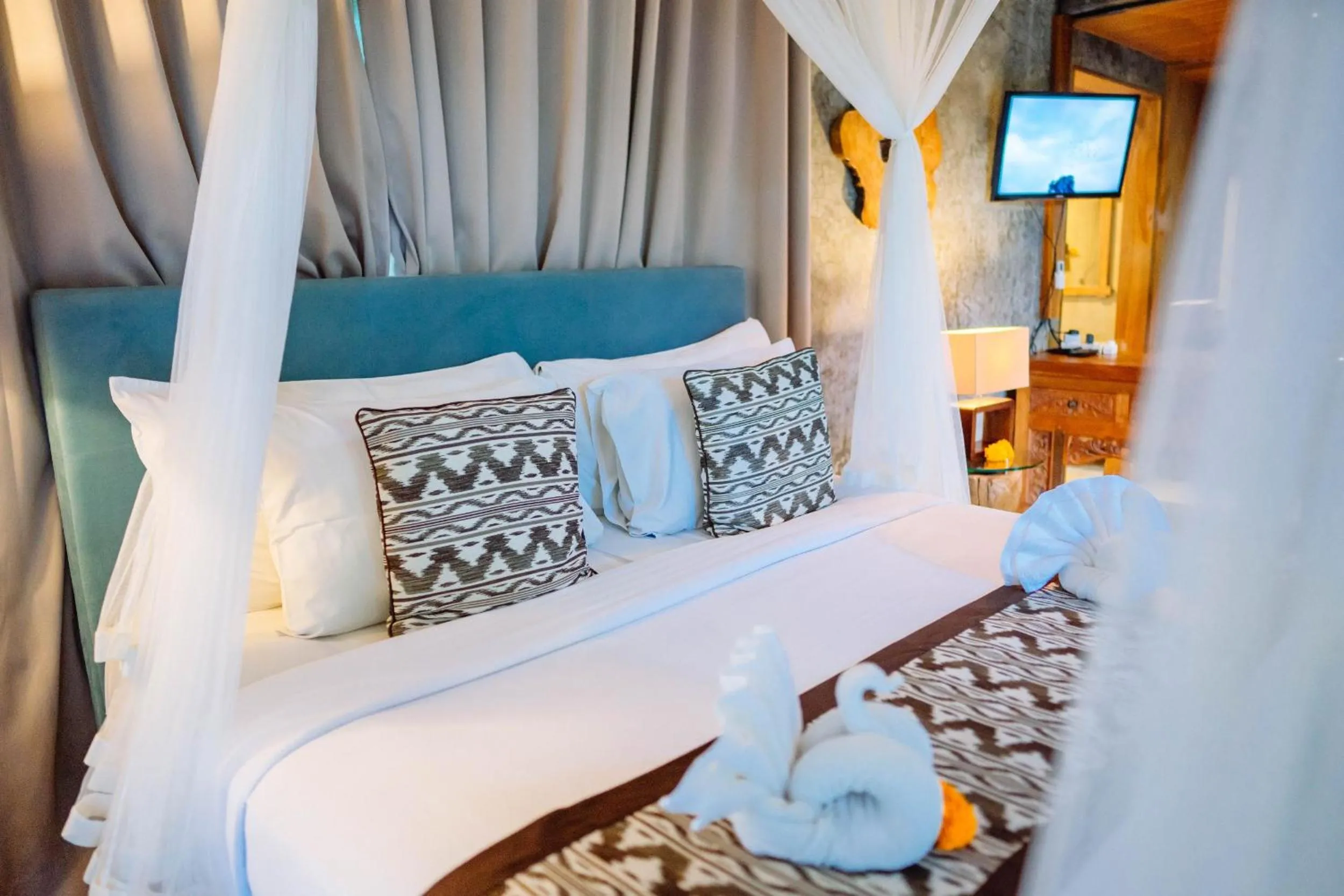 Bedroom, Bed in Ume Sri Villas Ubud