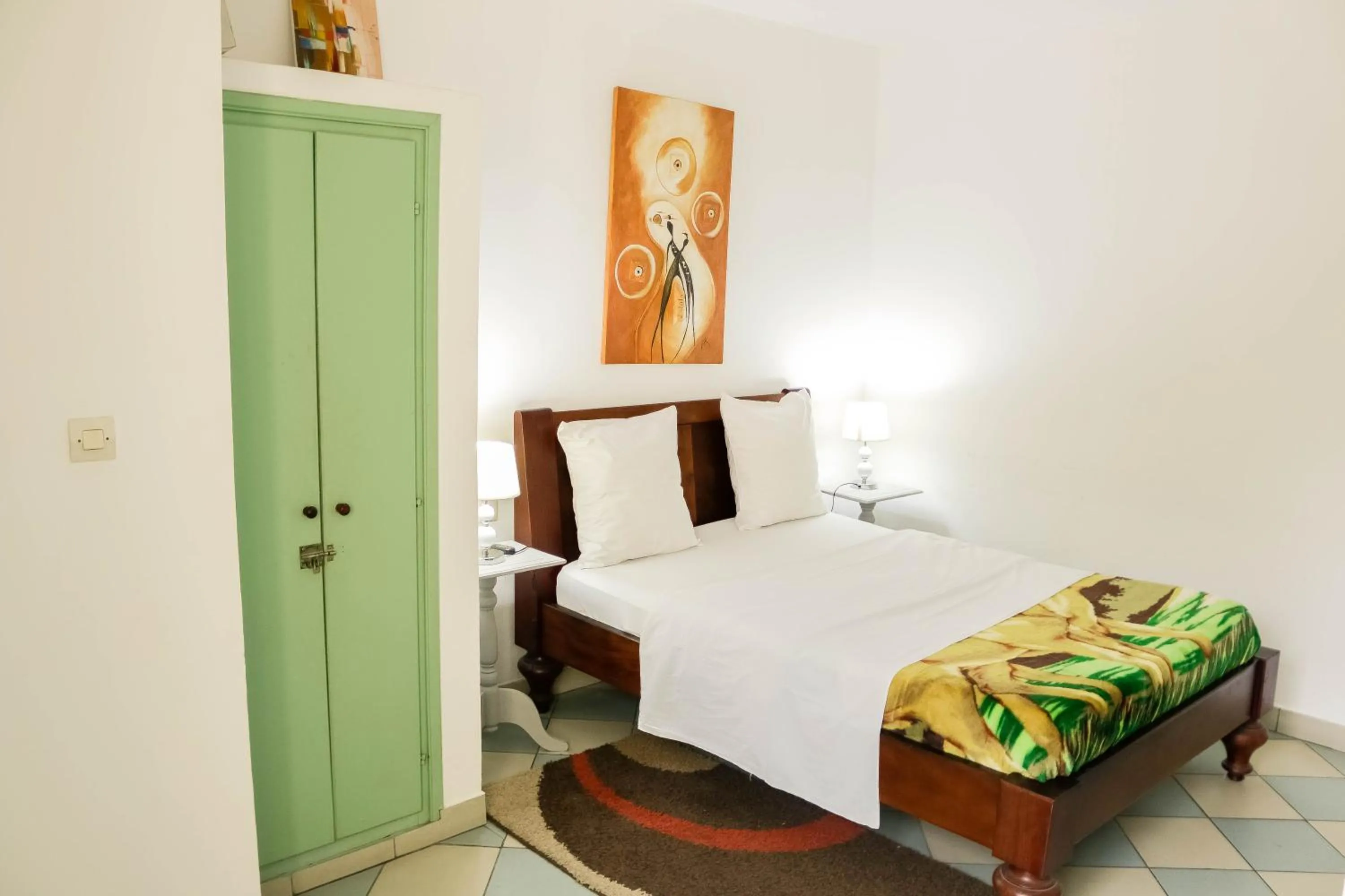 Bed in Tchero Appartement 1