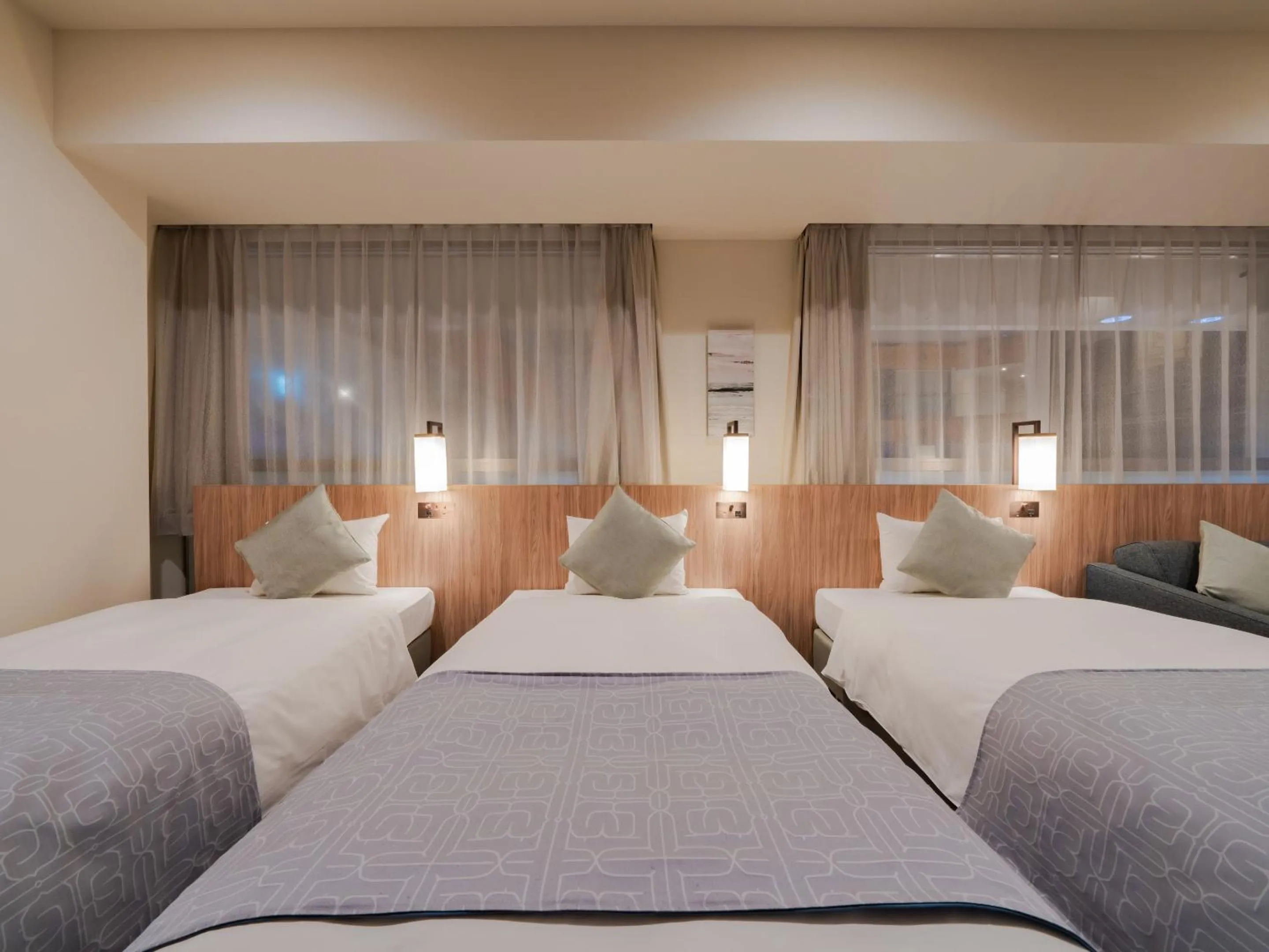 Bed in Sapporo View Hotel Odori Park