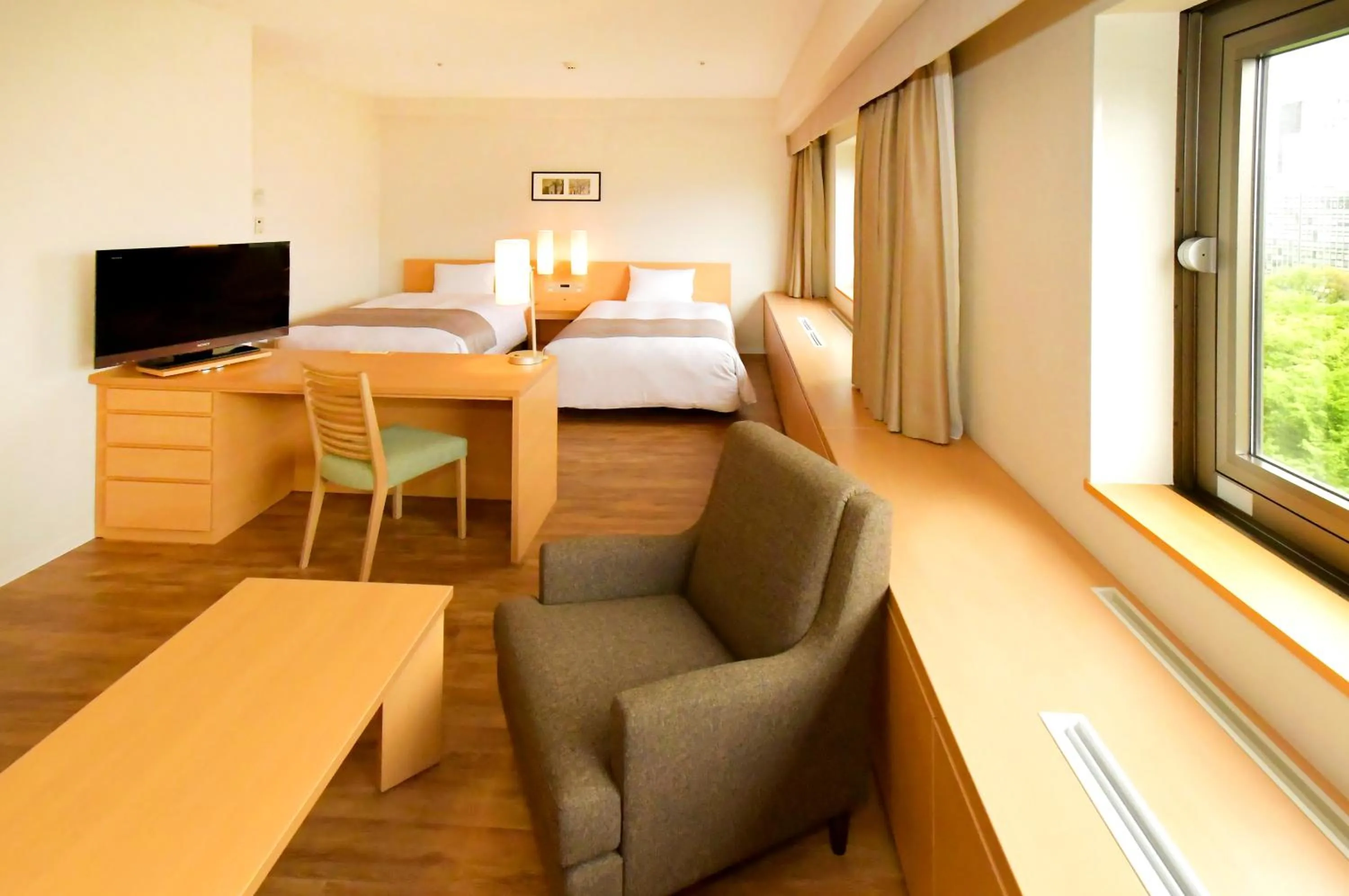 Photo of the whole room, Bed in Sapporo View Hotel Odori Park