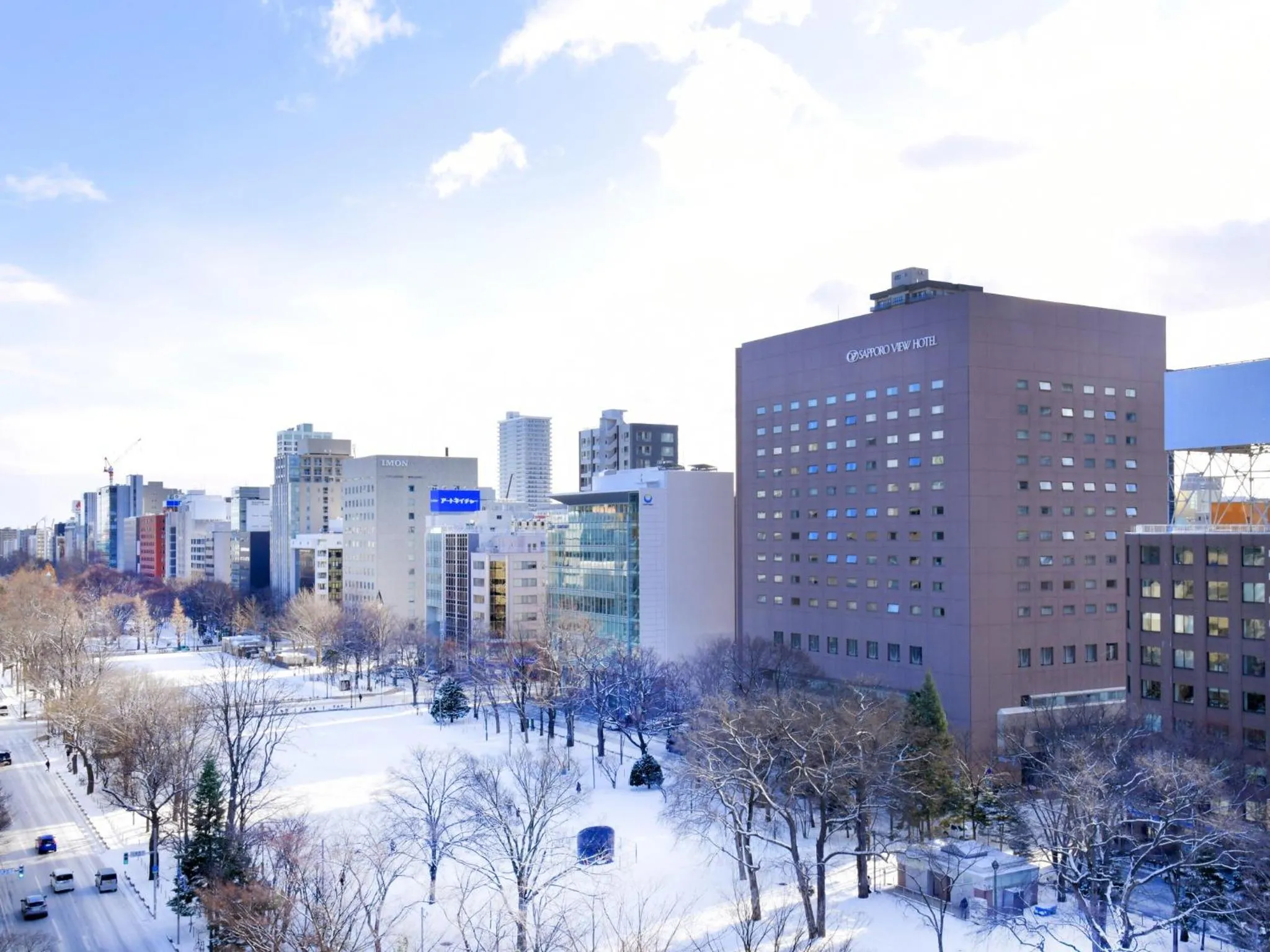 Property building in Sapporo View Hotel Odori Park