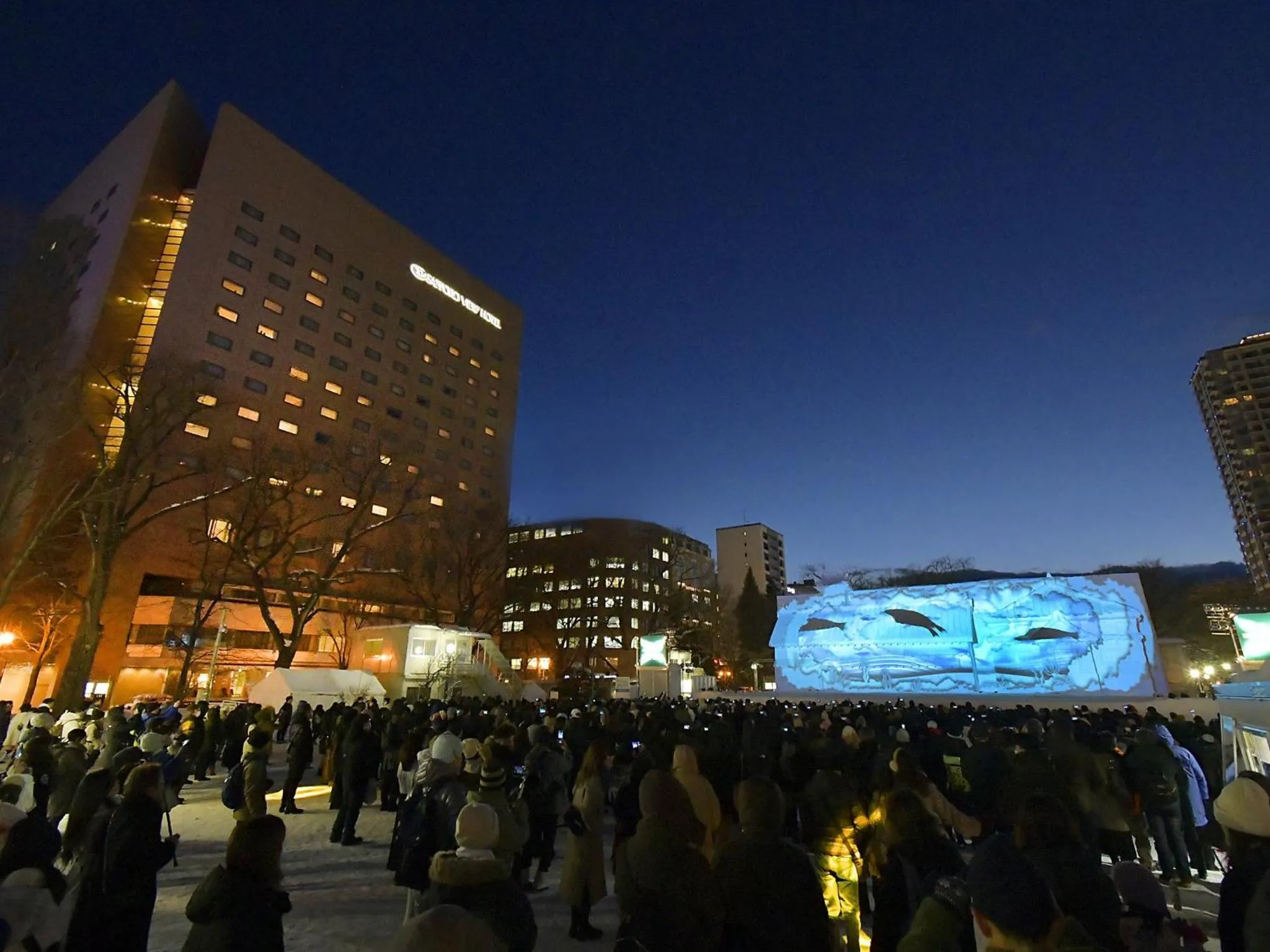 Property building in Sapporo View Hotel Odori Park