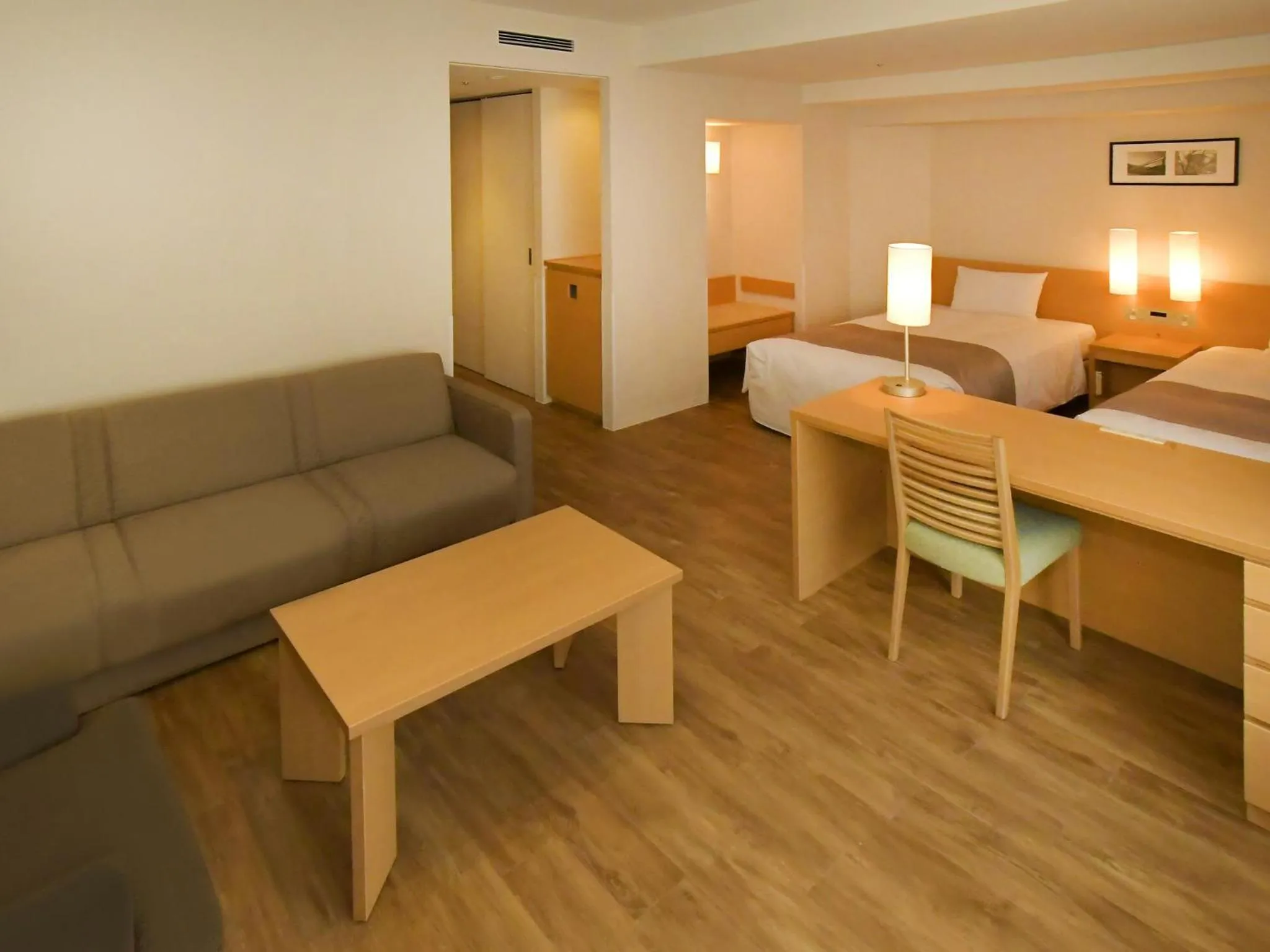 Bed in Sapporo View Hotel Odori Park