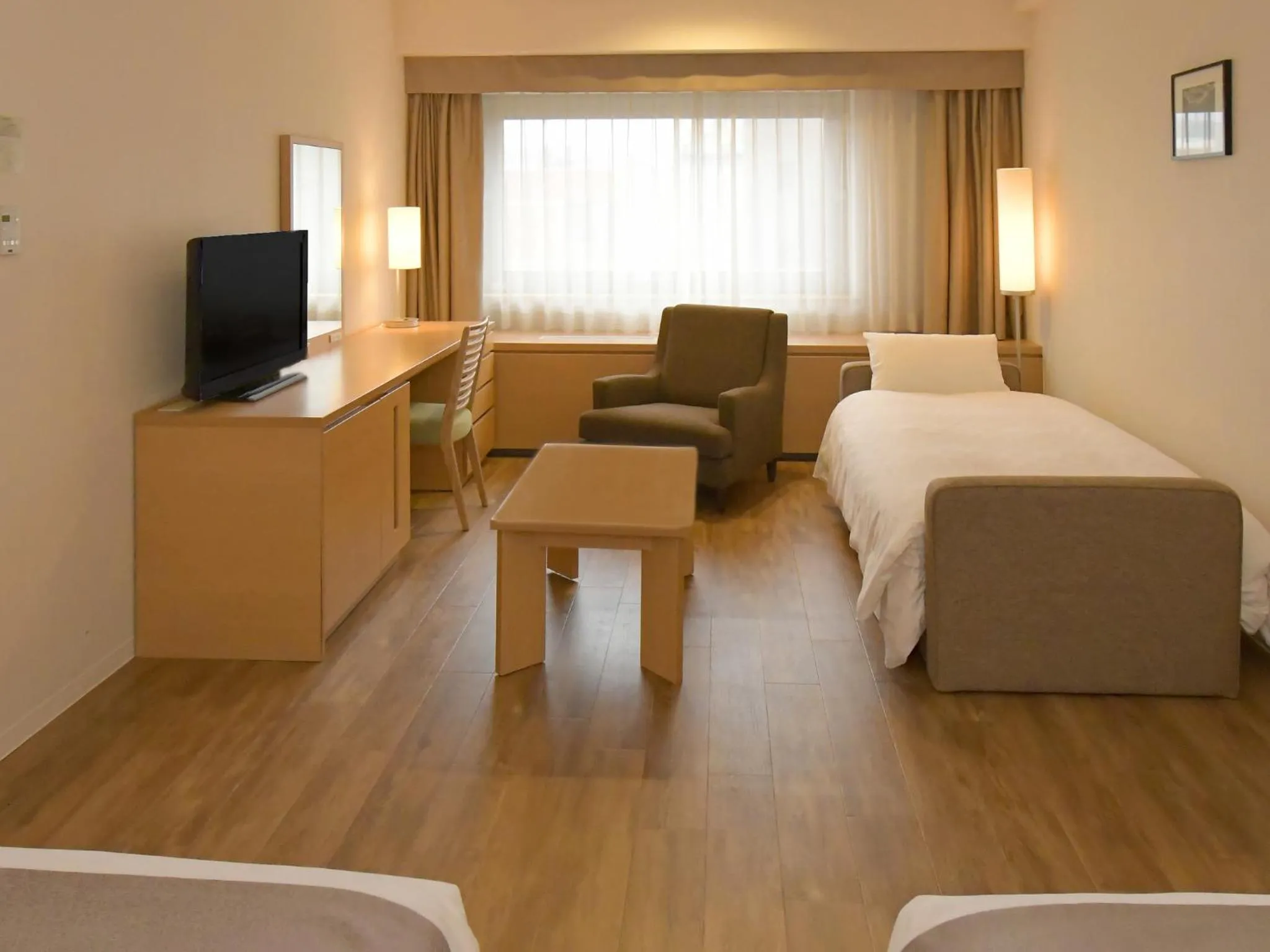 Bed in Sapporo View Hotel Odori Park