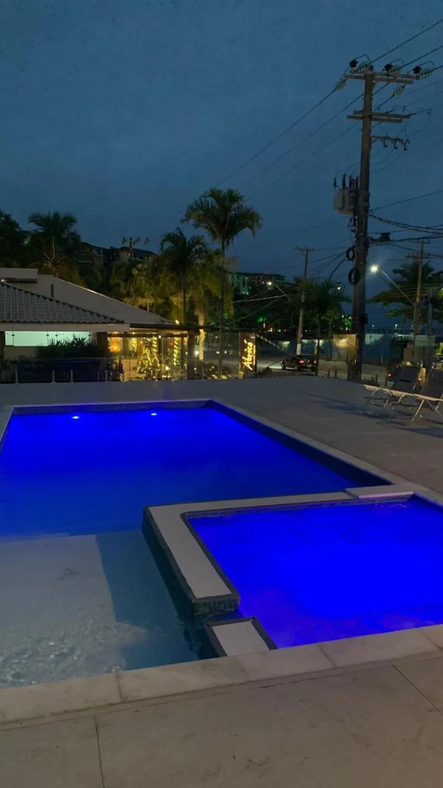 Swimming pool in Abricó Beach Hotel