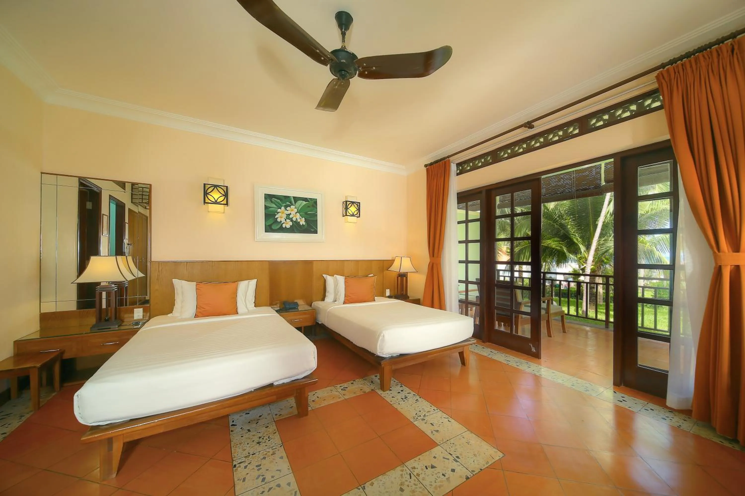 Bed in Phu Hai Beach Resort & Spa Phan Thiet