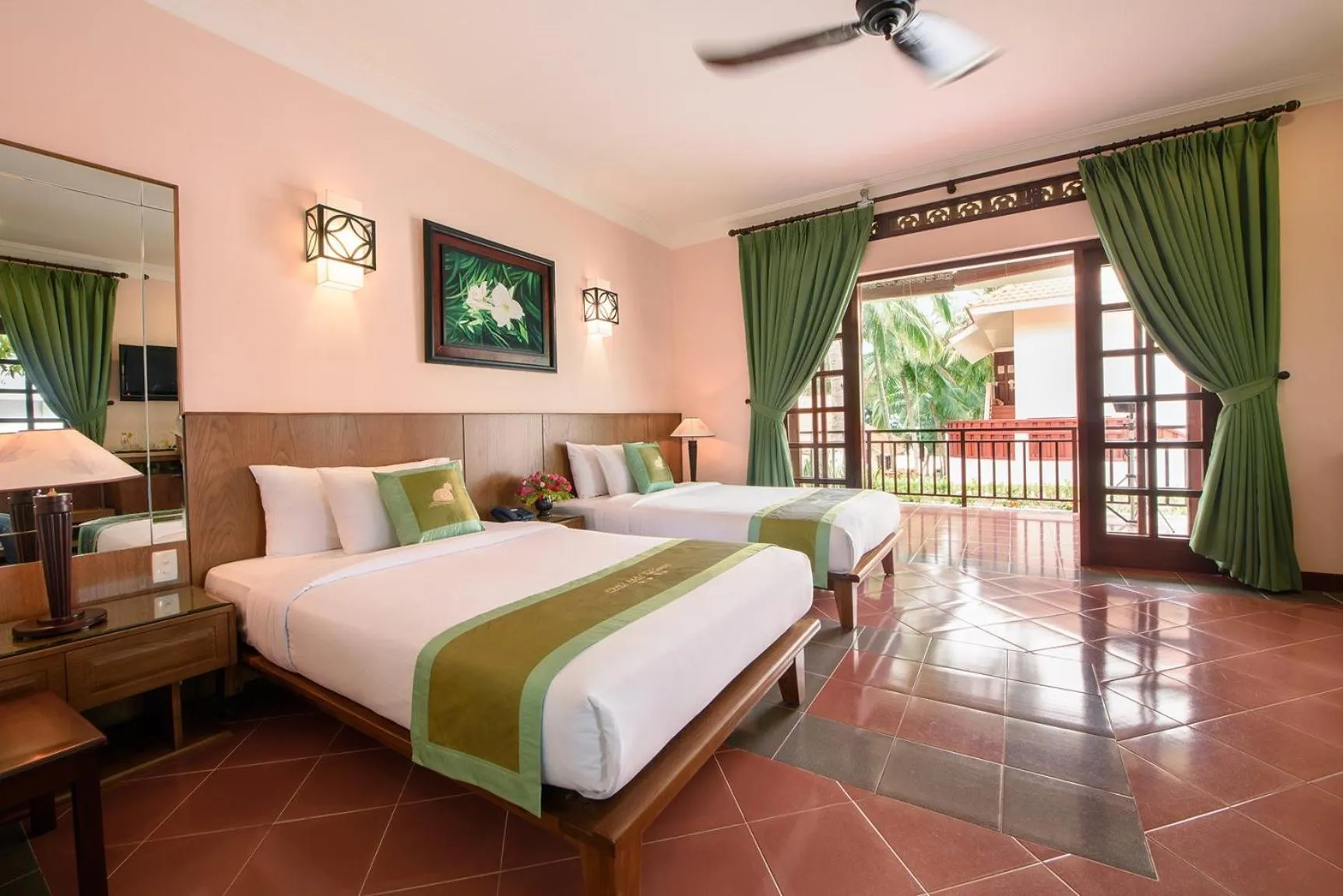 Bed in Phu Hai Beach Resort & Spa Phan Thiet