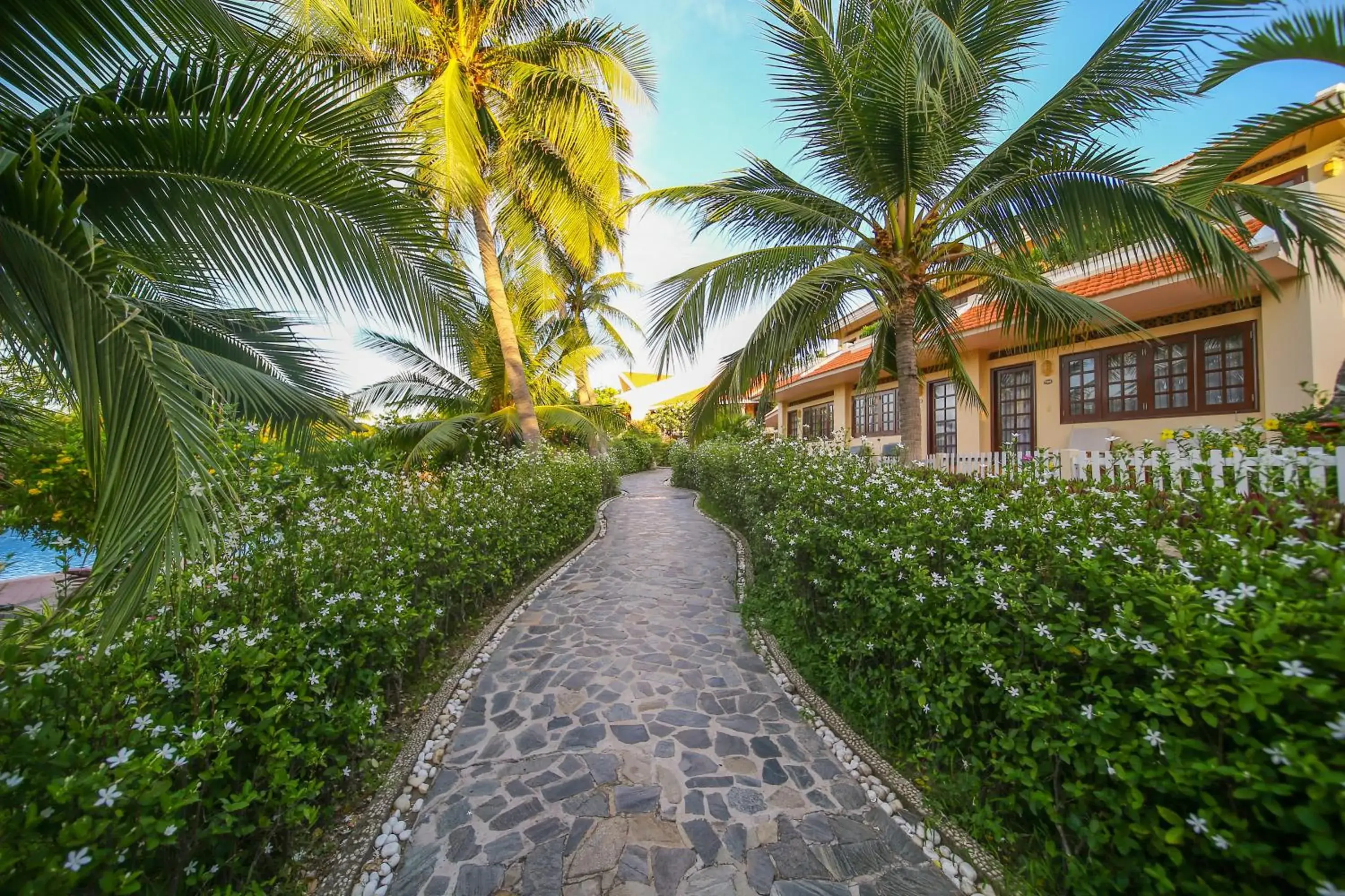 Garden view in Phu Hai Beach Resort & Spa Phan Thiet Garden view in Phu Hai Beach Resort & Spa Phan Thiet