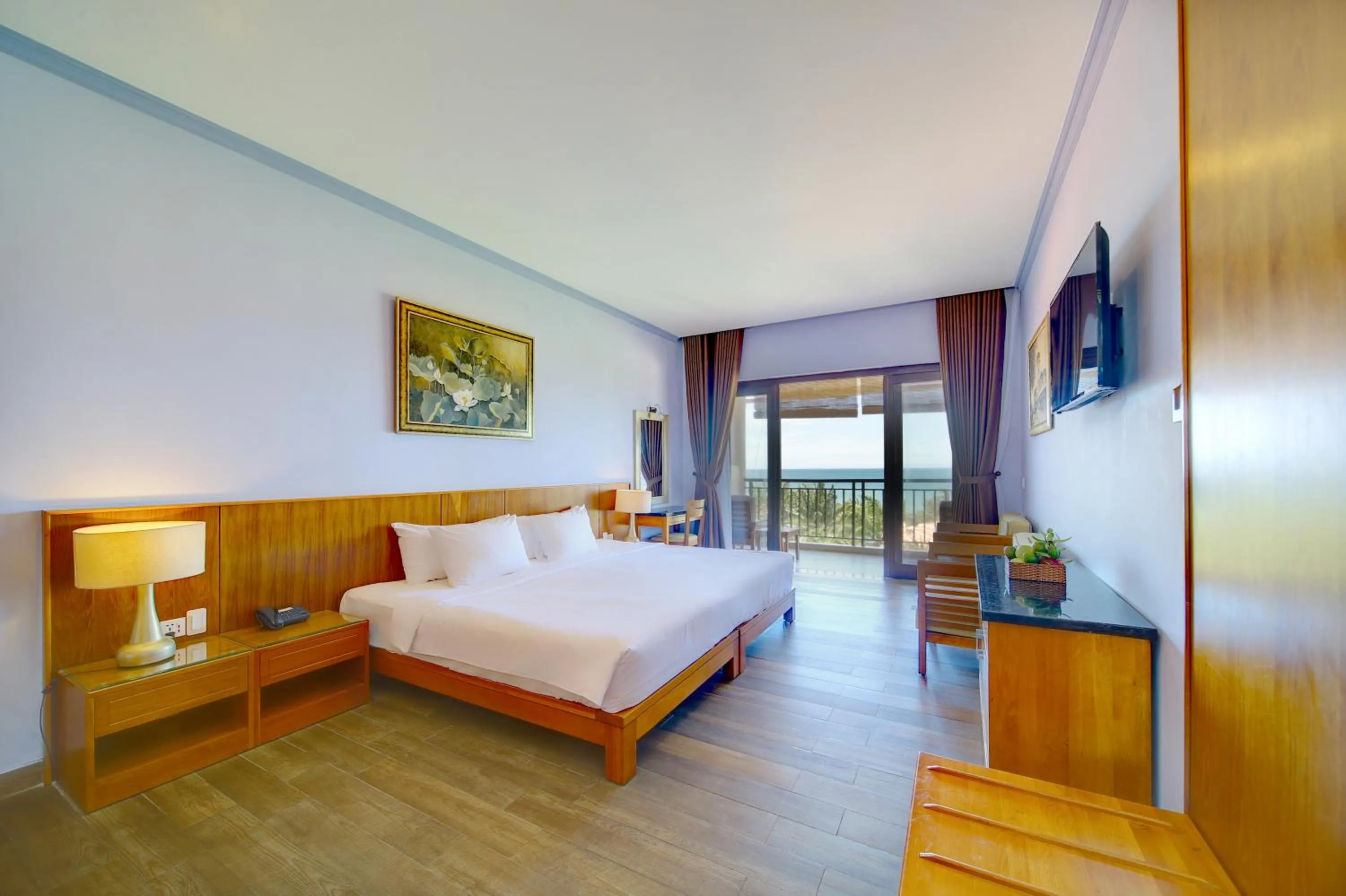 Bed in Phu Hai Beach Resort & Spa Phan Thiet