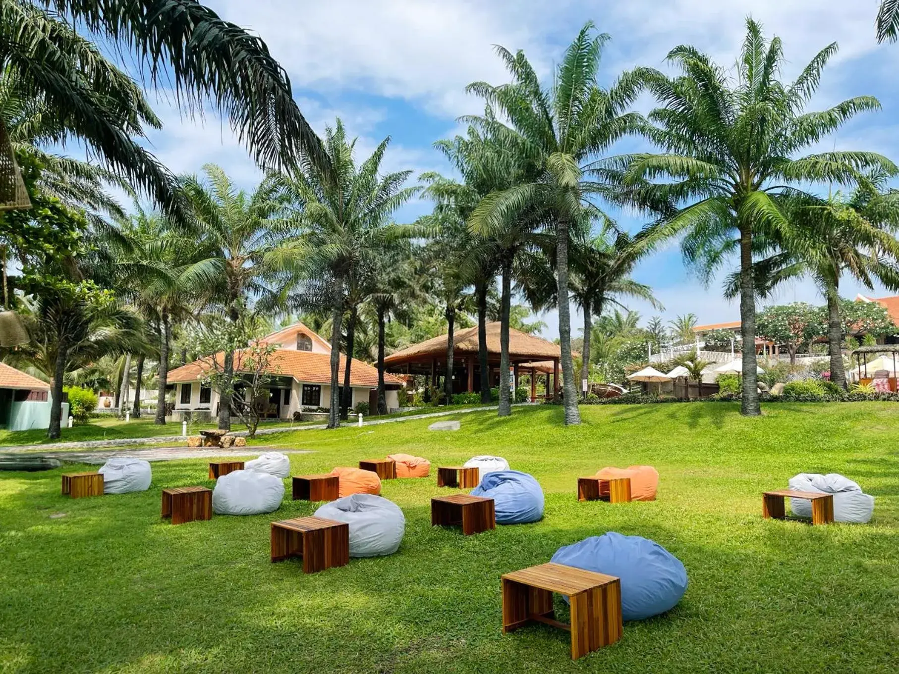 Garden view in Phu Hai Beach Resort & Spa Phan Thiet Garden view in Phu Hai Beach Resort & Spa Phan Thiet