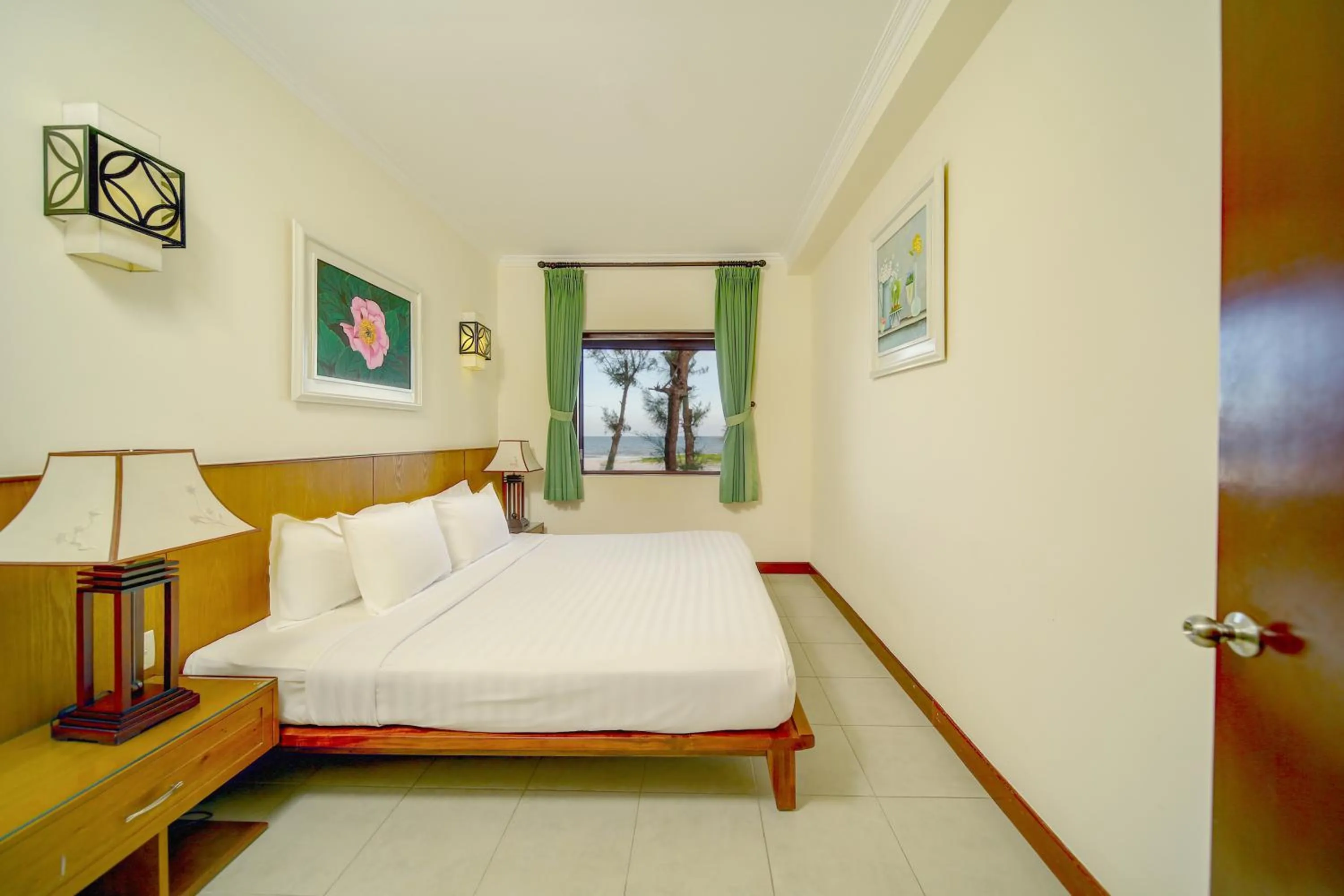 Bed in Phu Hai Beach Resort & Spa Phan Thiet