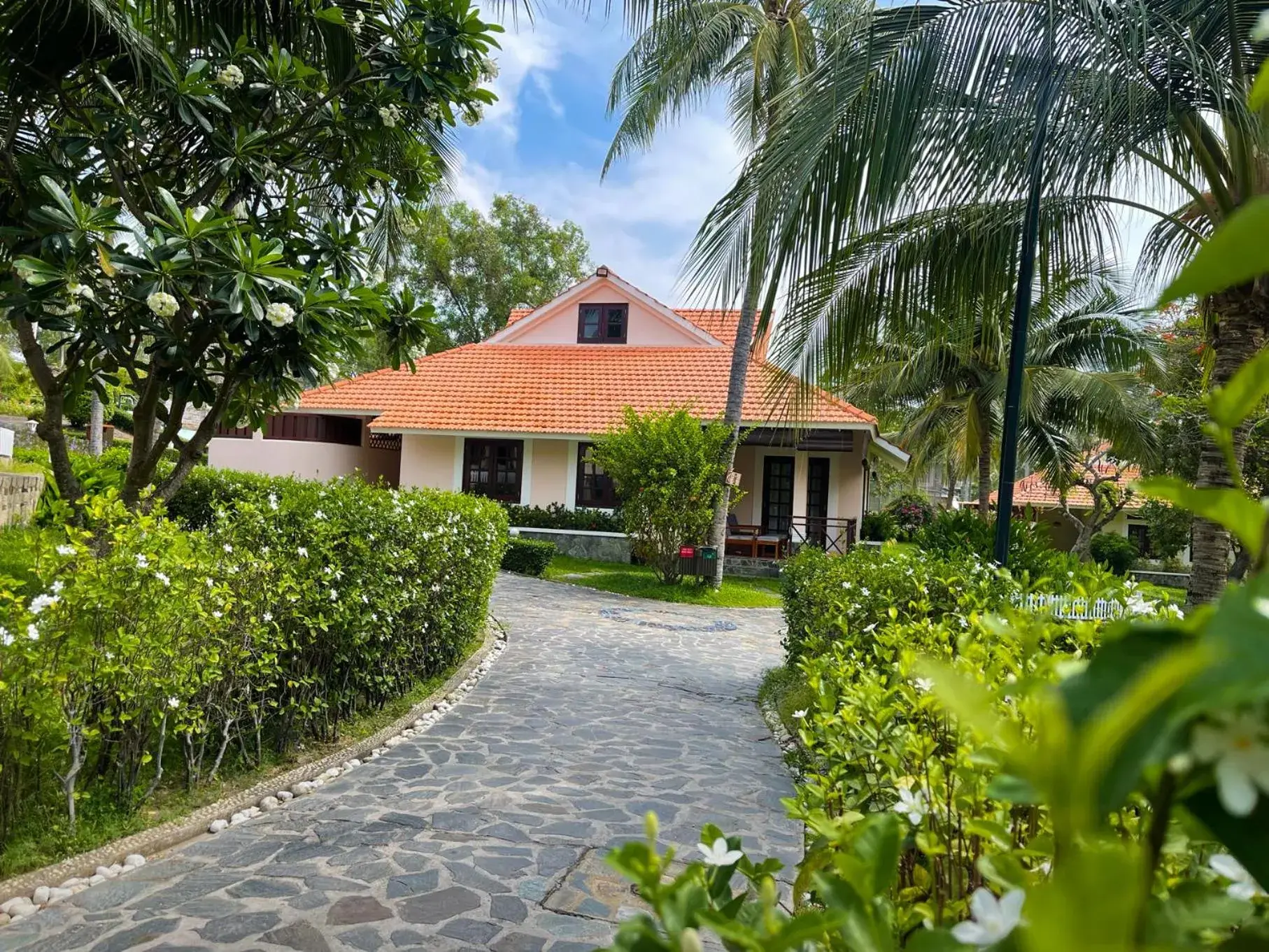 Garden view in Phu Hai Beach Resort & Spa Phan Thiet Garden view in Phu Hai Beach Resort & Spa Phan Thiet