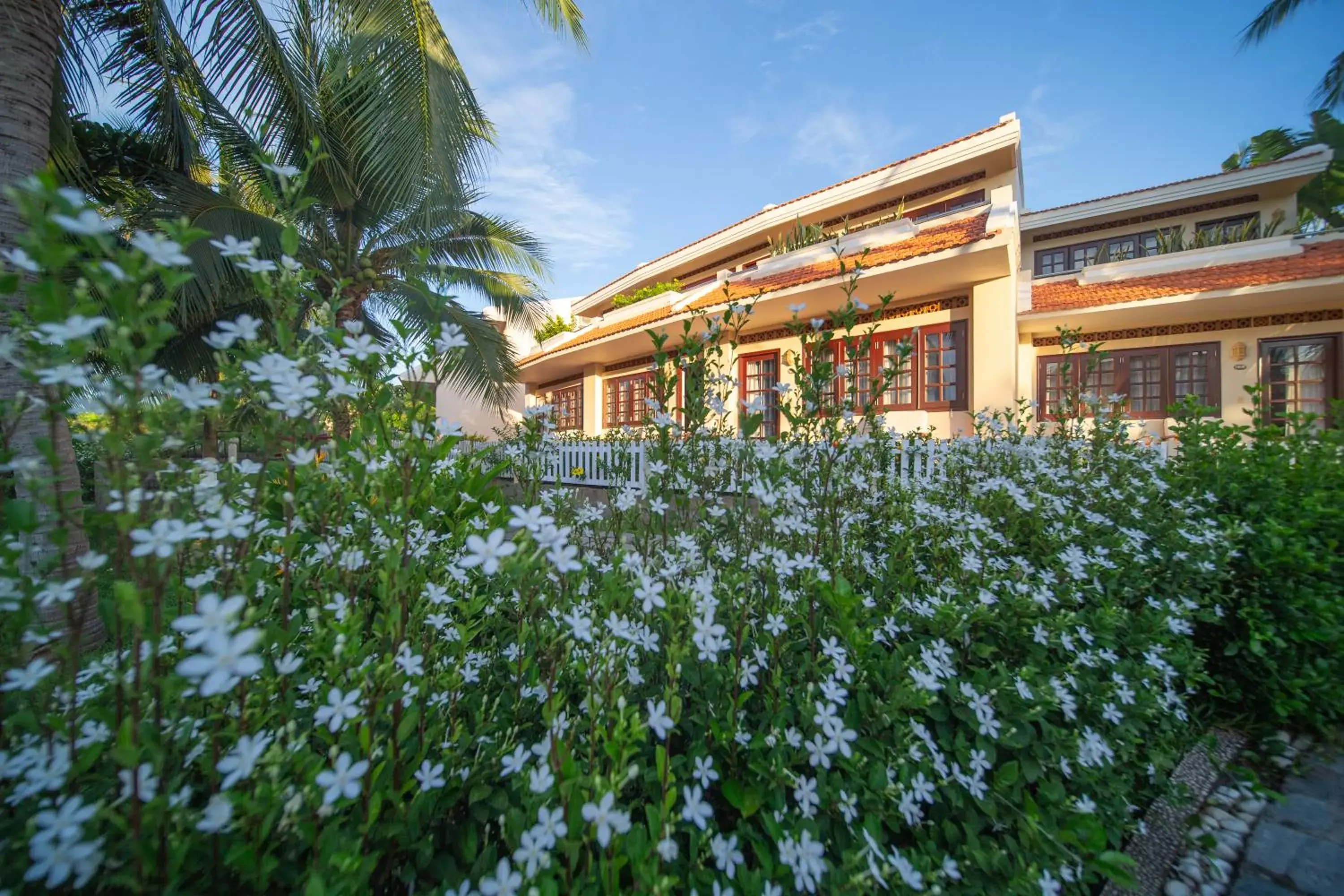 Garden view in Phu Hai Beach Resort & Spa Phan Thiet Garden view in Phu Hai Beach Resort & Spa Phan Thiet