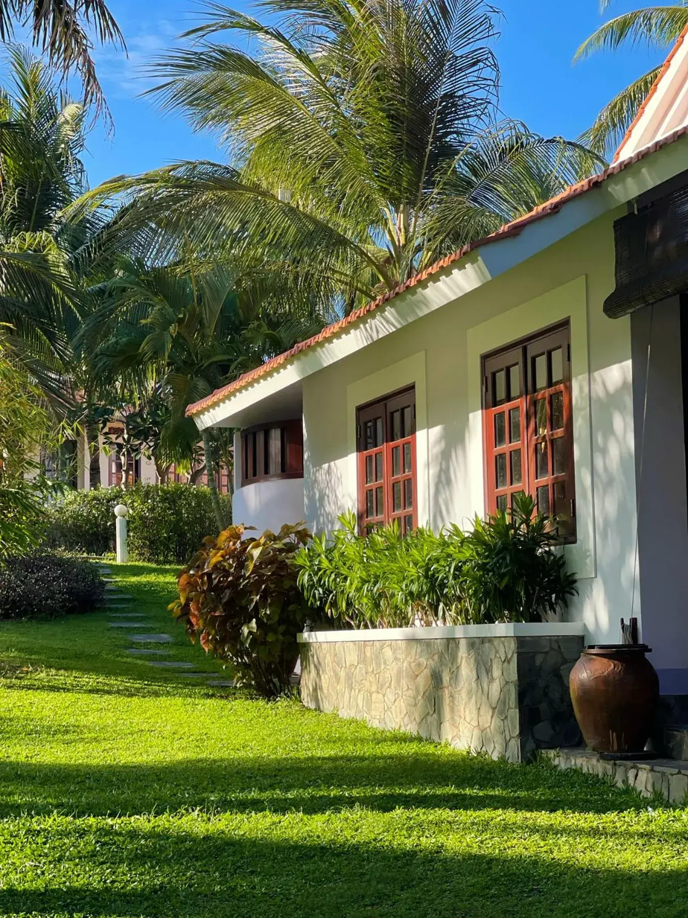 Garden view in Phu Hai Beach Resort & Spa Phan Thiet Garden view in Phu Hai Beach Resort & Spa Phan Thiet