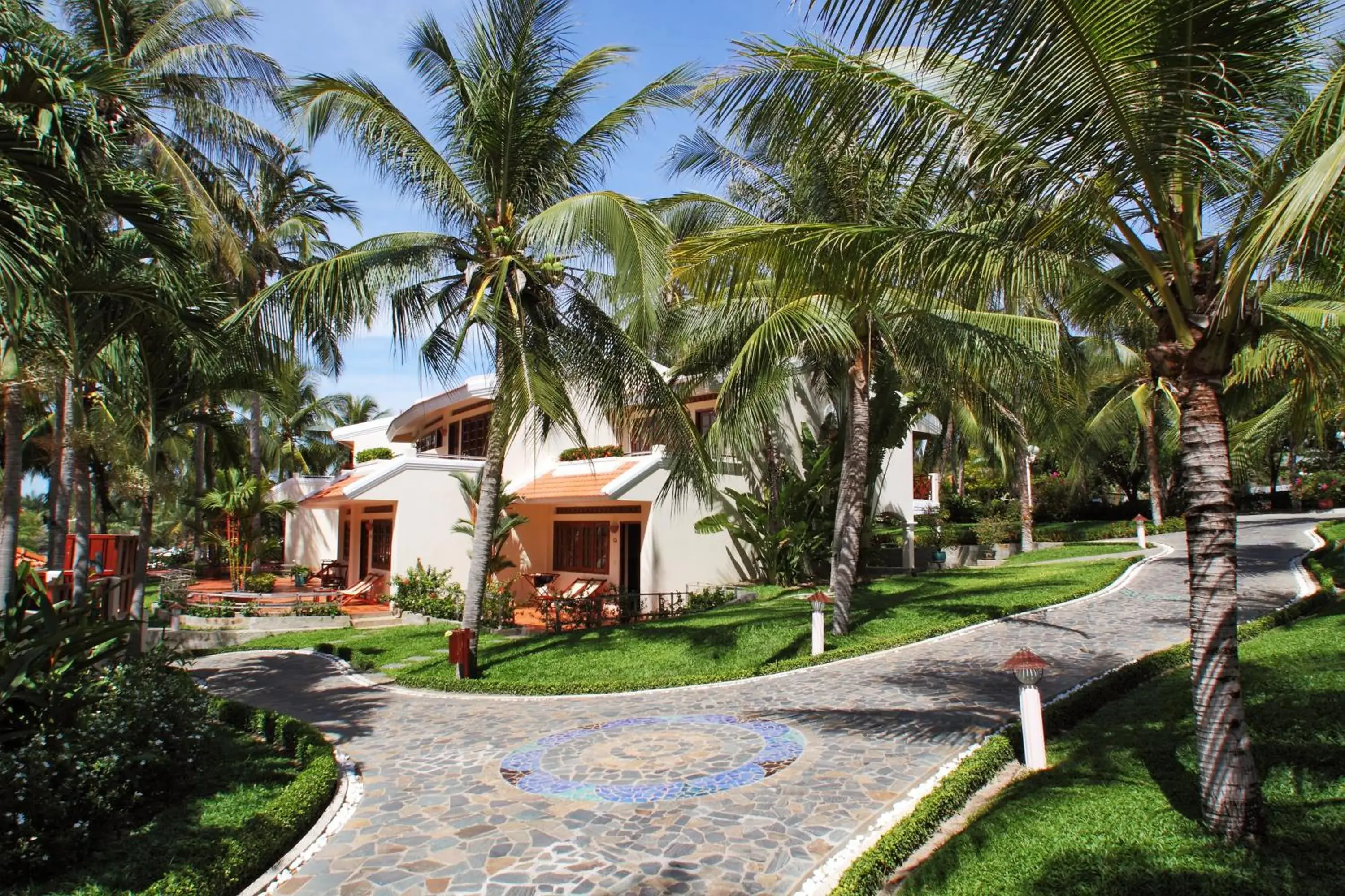 Garden view in Phu Hai Beach Resort & Spa Phan Thiet Garden view in Phu Hai Beach Resort & Spa Phan Thiet