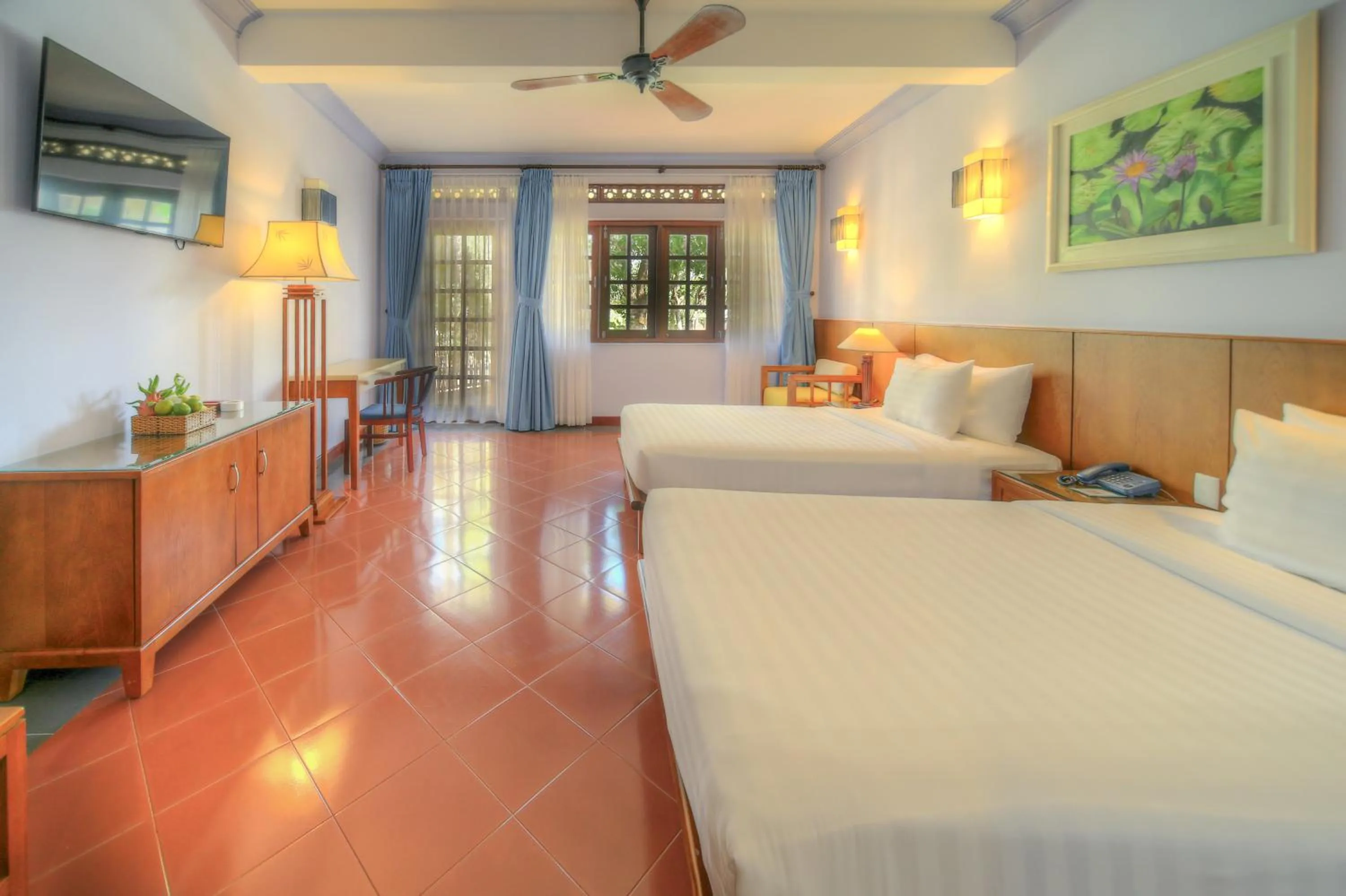 Bed in Phu Hai Beach Resort & Spa Phan Thiet