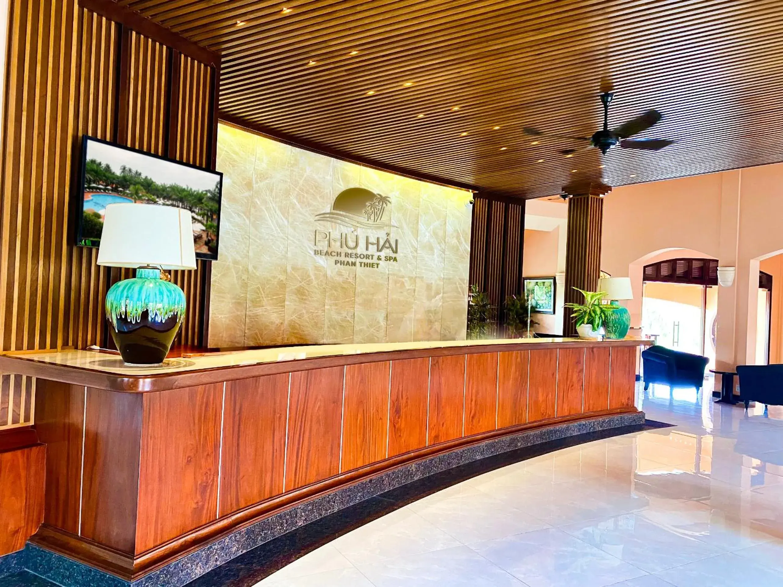 Lobby or reception in Phu Hai Beach Resort & Spa Phan Thiet Lobby or reception in Phu Hai Beach Resort & Spa Phan Thiet