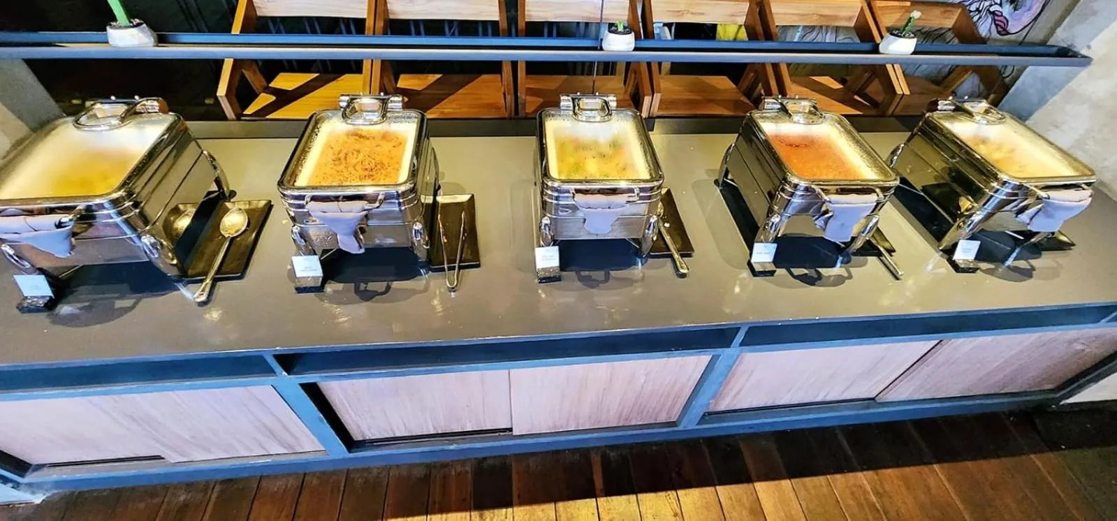 Breakfast in Stana Puri Gopa Hotel